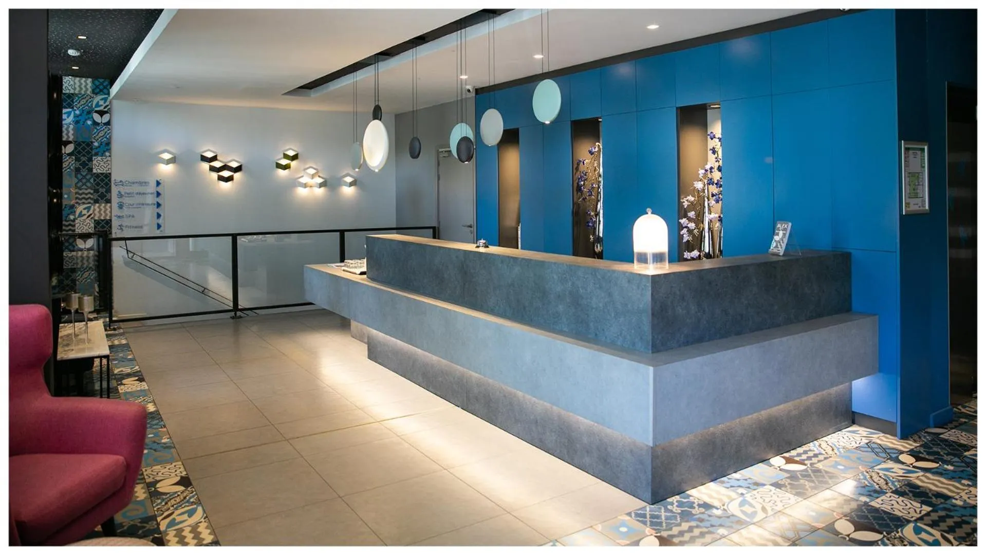 Lobby or reception in Alex Hotel & Spa