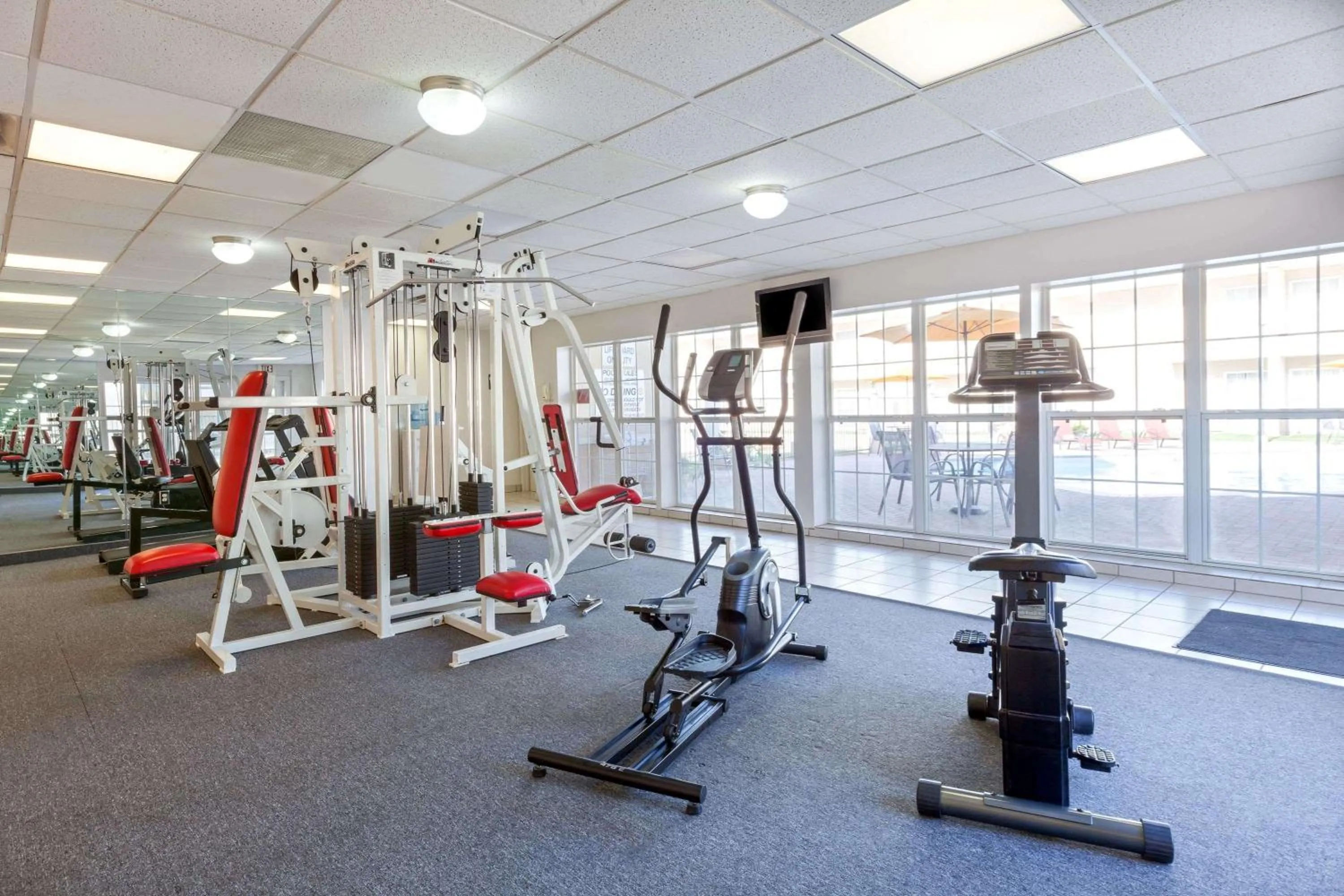 Fitness centre/facilities in Extend-a-Suites - Extended Stay, I-40 Amarillo West