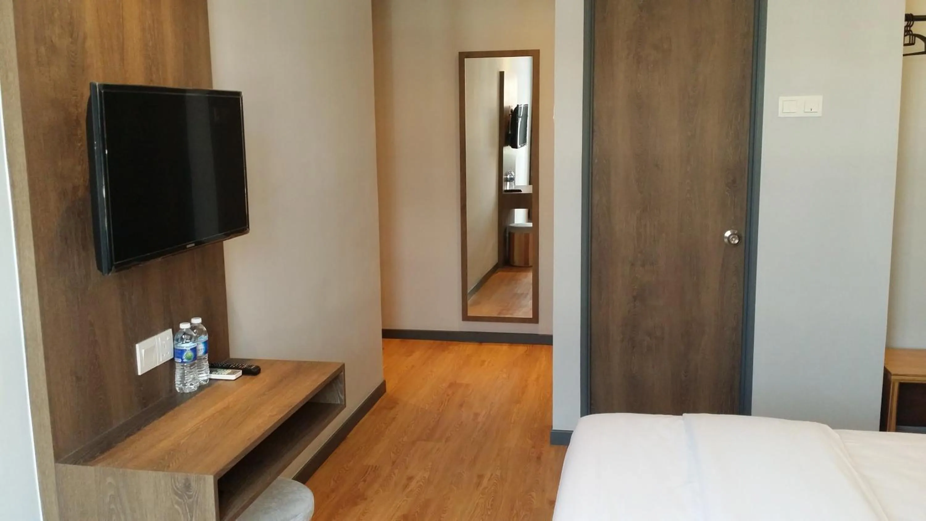 Decorative detail, Bed in Go Hotel