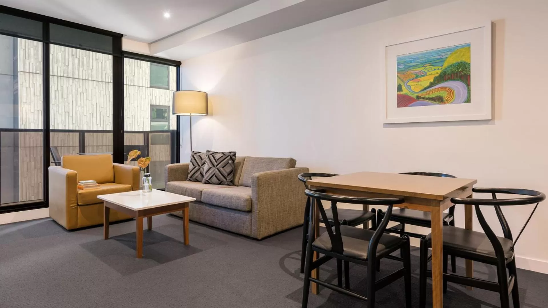 Living room in WRAP on Southbank