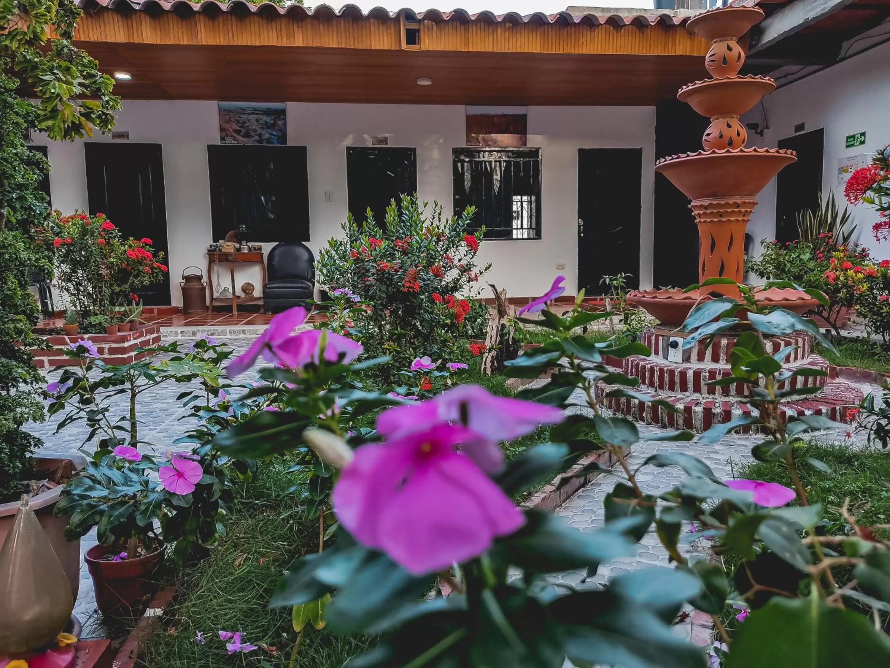 Spring in Hotel Colonial Villavieja