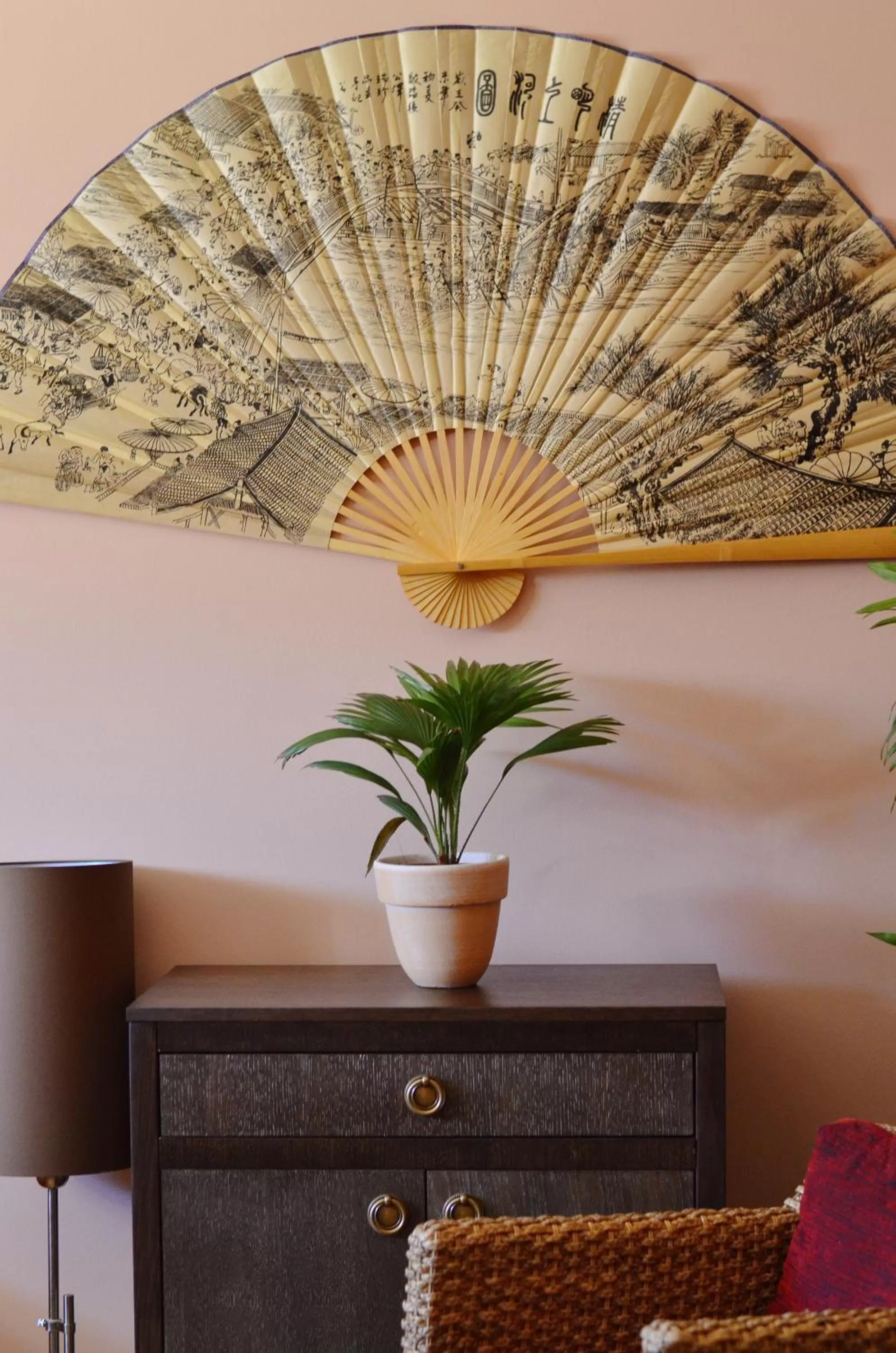 Decorative detail in Art Garni Hotel