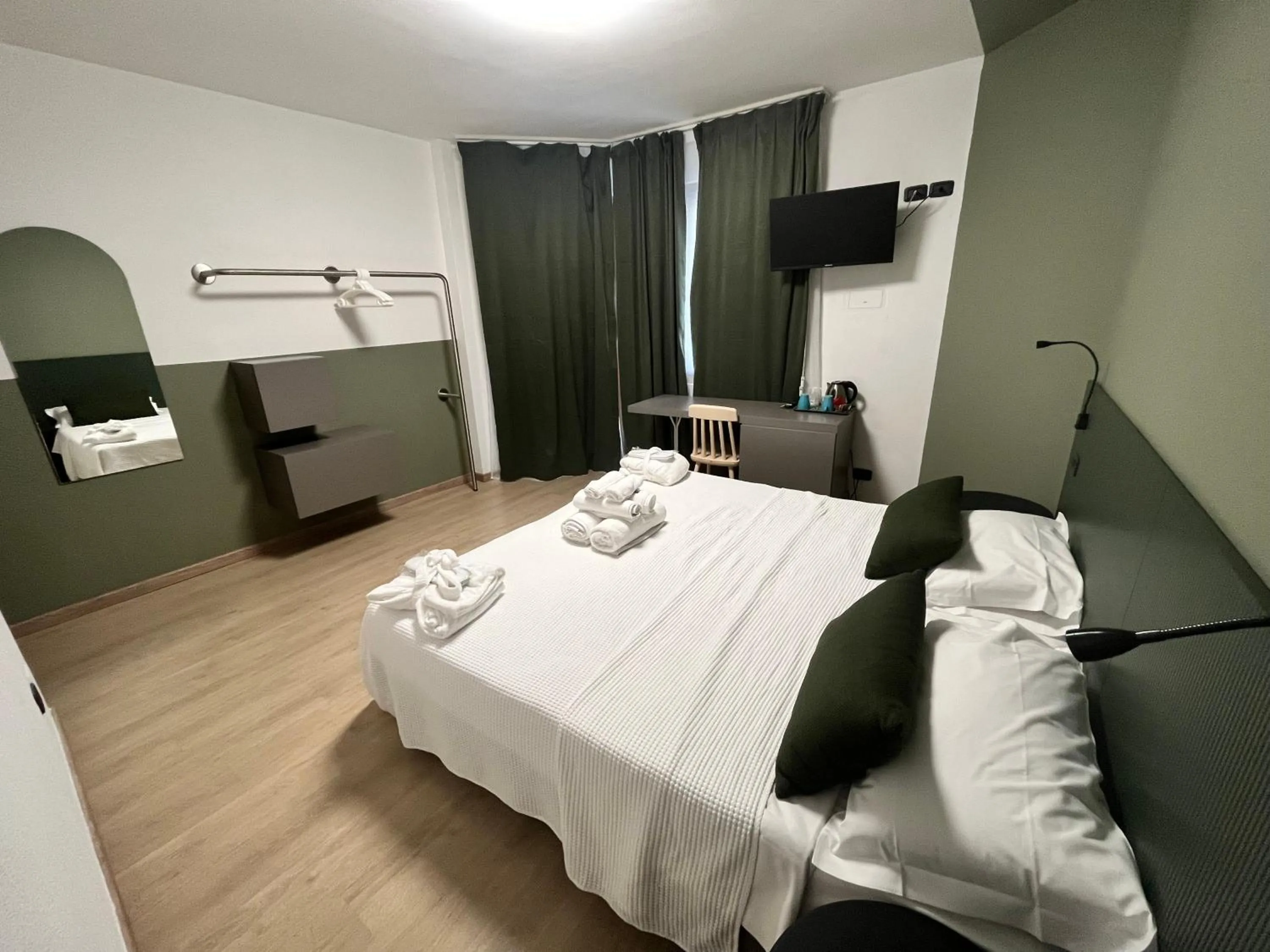 Bed in Hotel Oasi Wellness & Spa