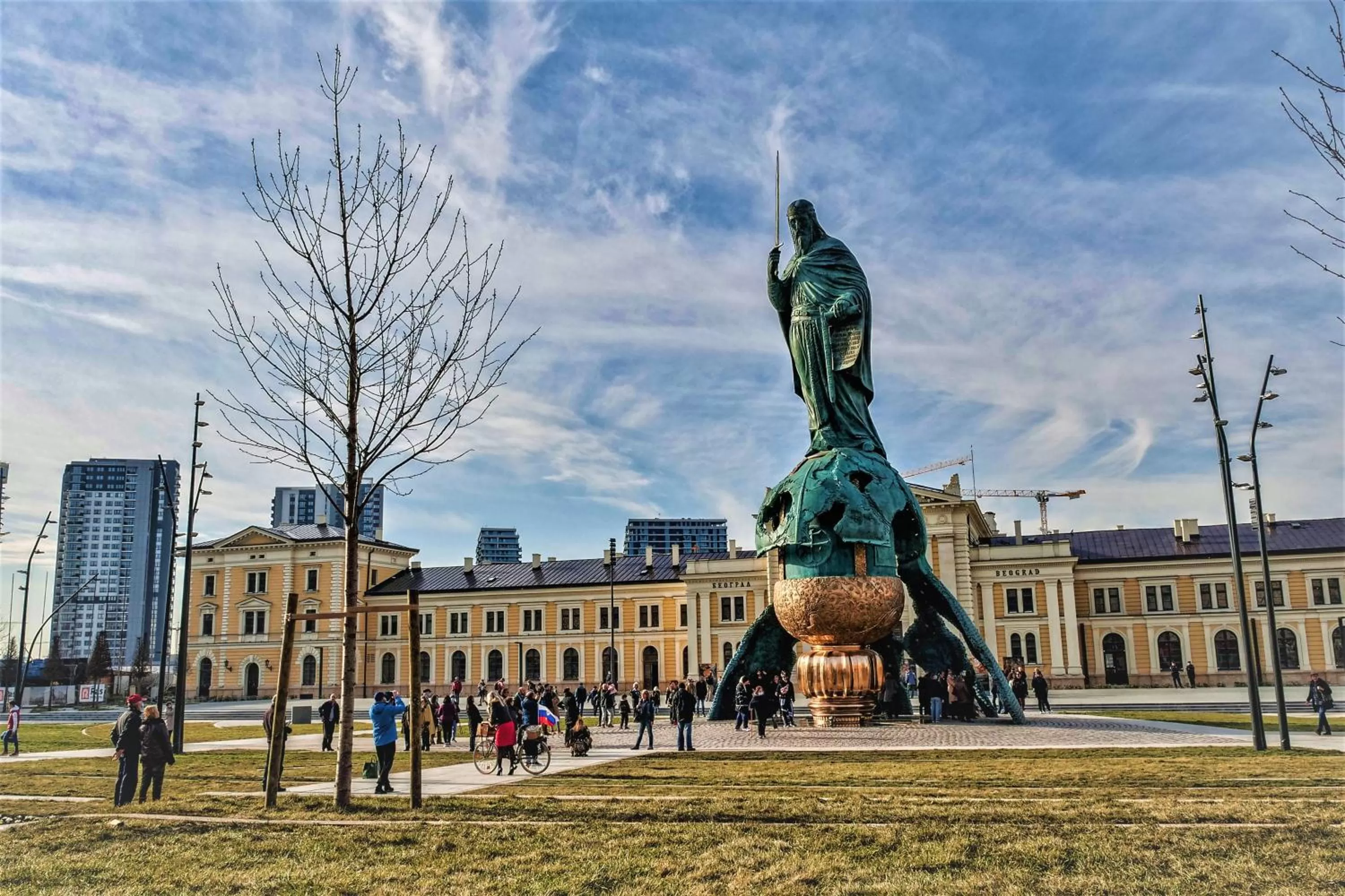 People in Belgrade City Hotel