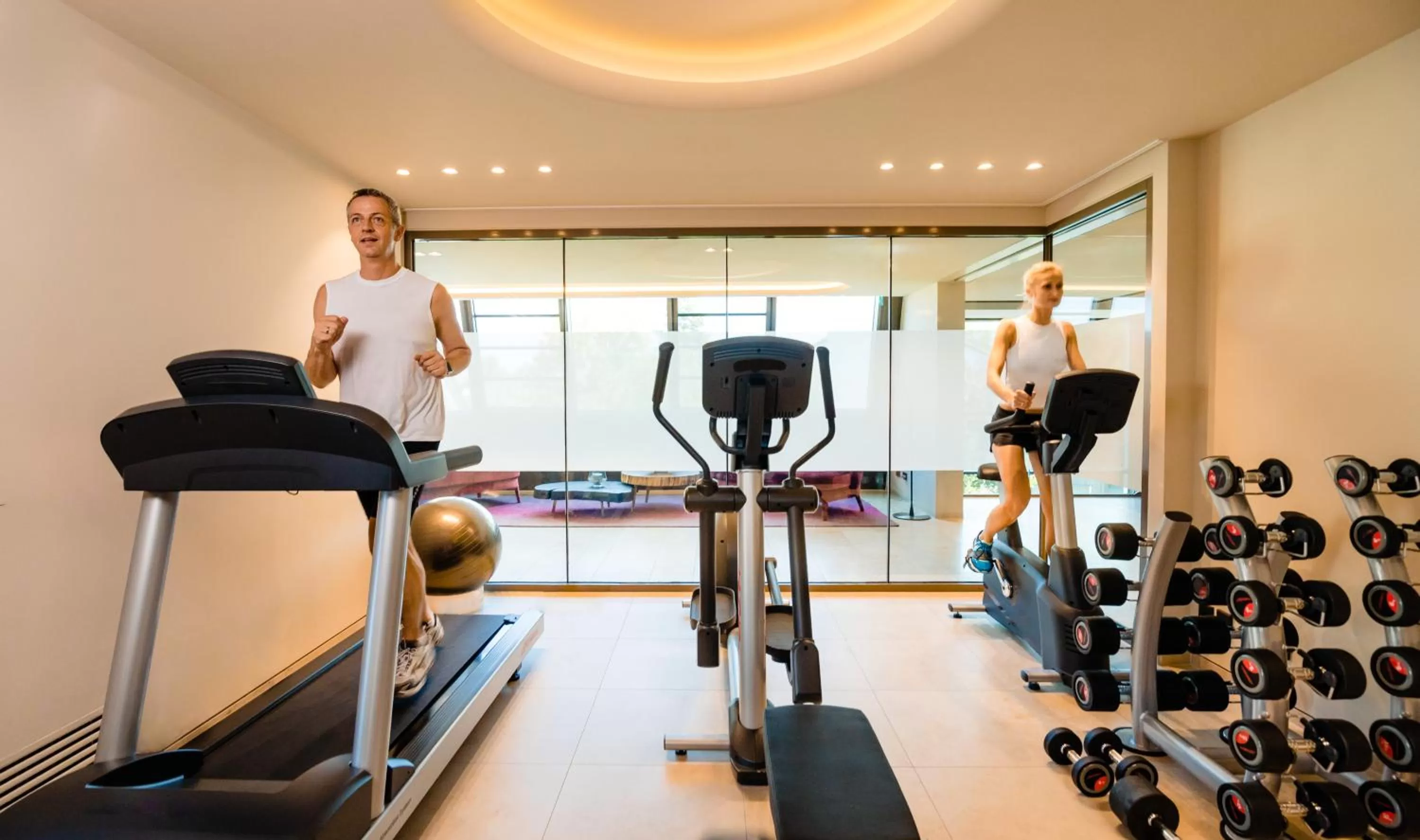 Fitness centre/facilities in Hotel Neues Tor