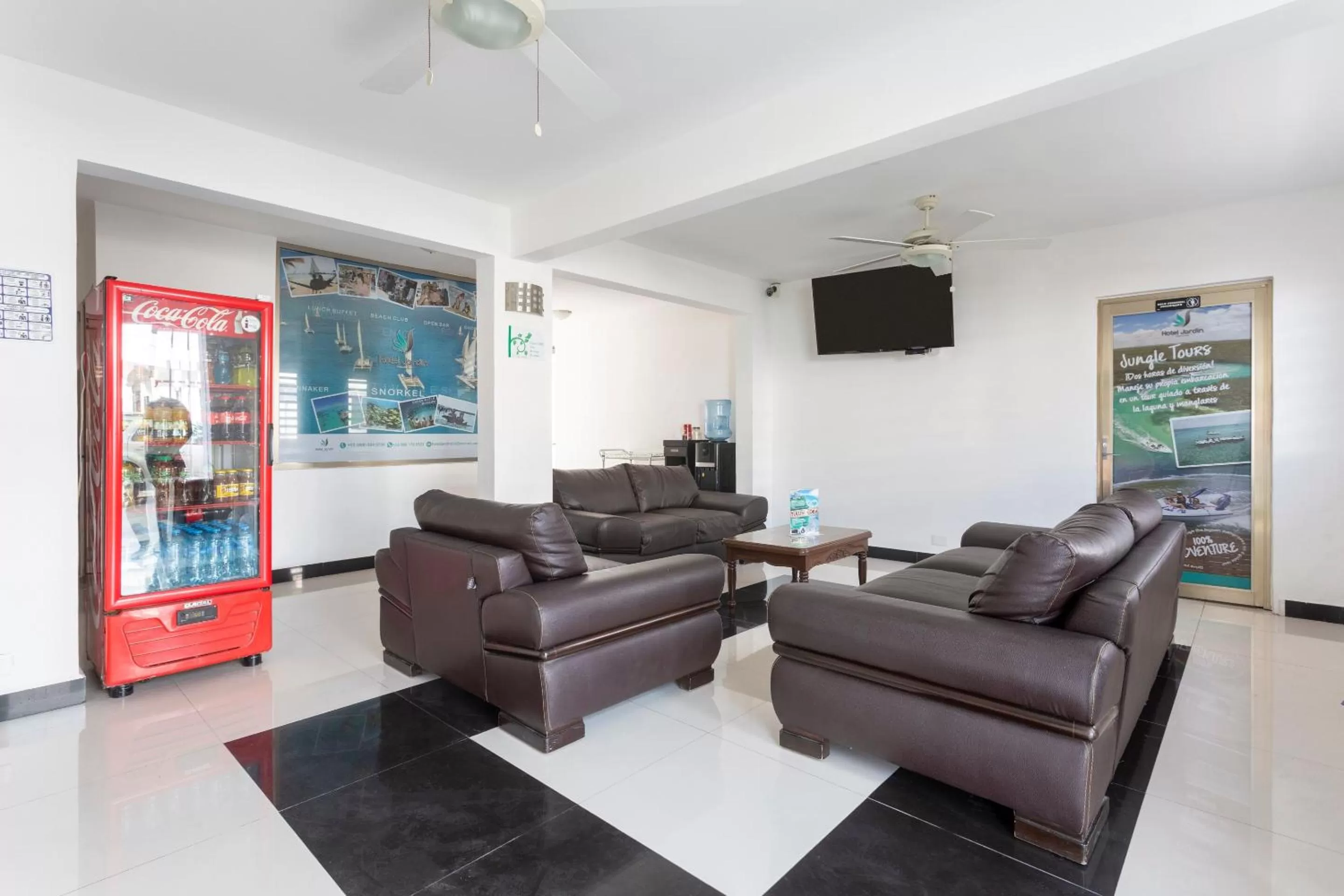 Lobby or reception in Hotel Jardín Cancún