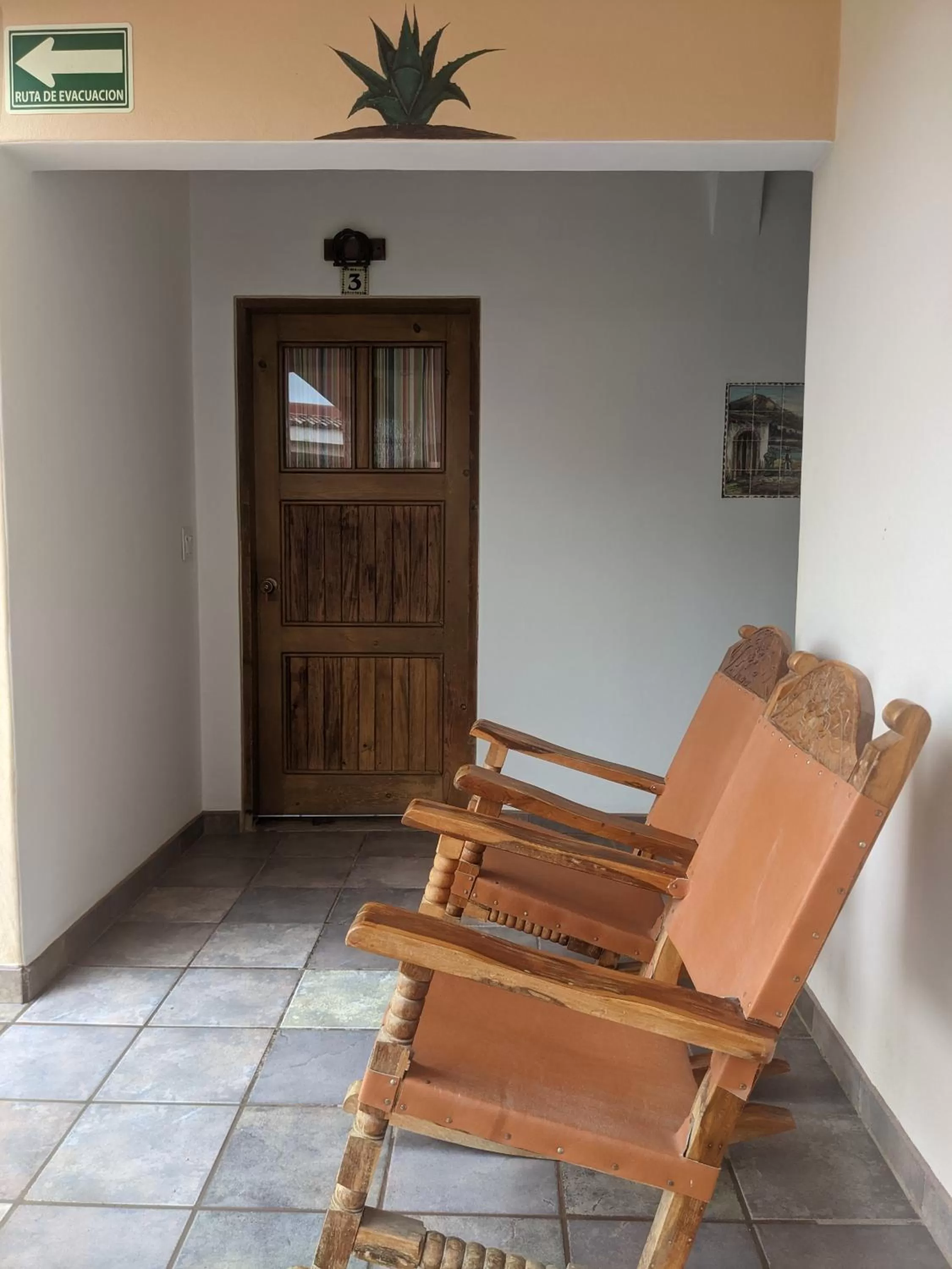 Seating area in Hacienda De Palmas