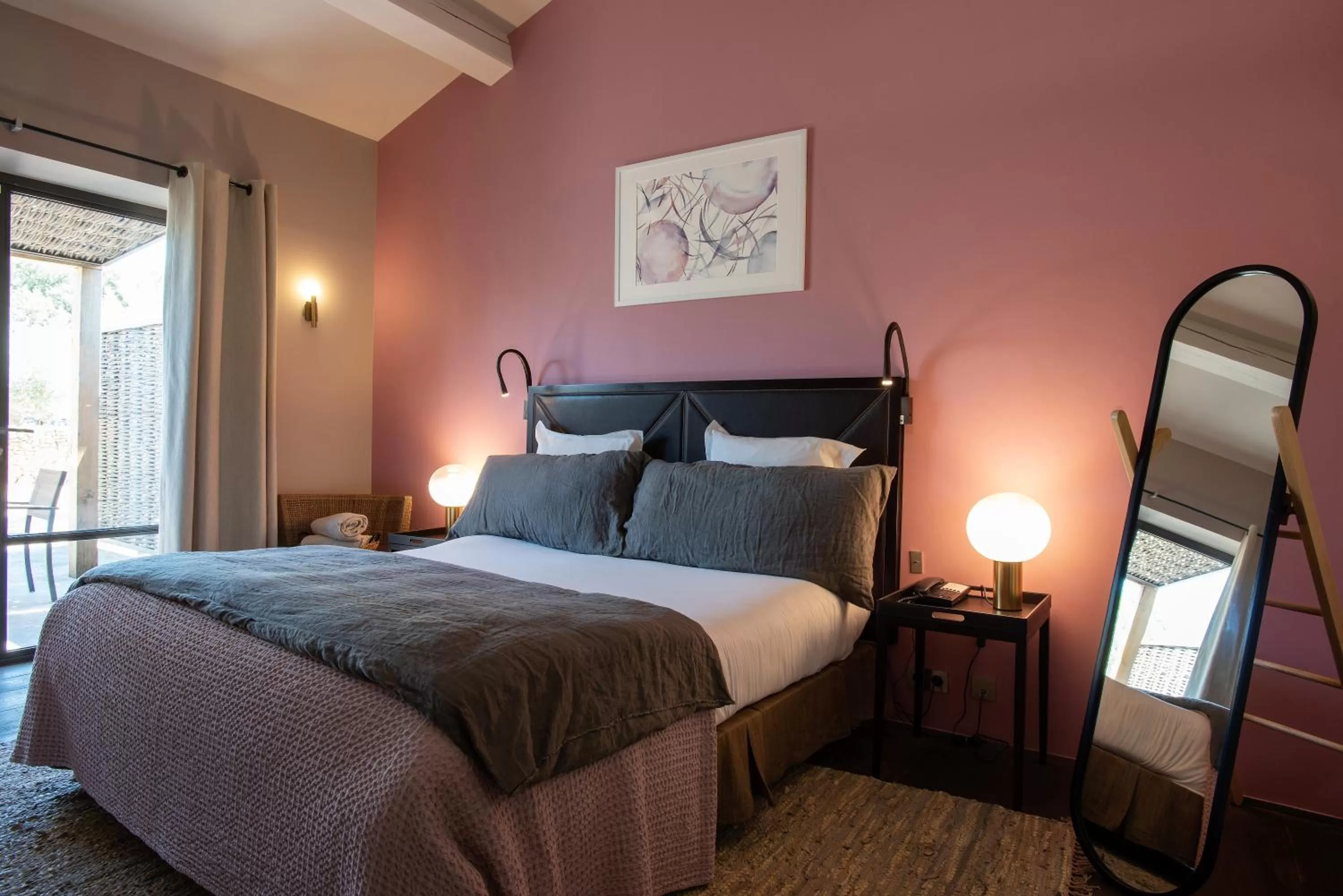 Bed in Domaine la Pierre Blanche