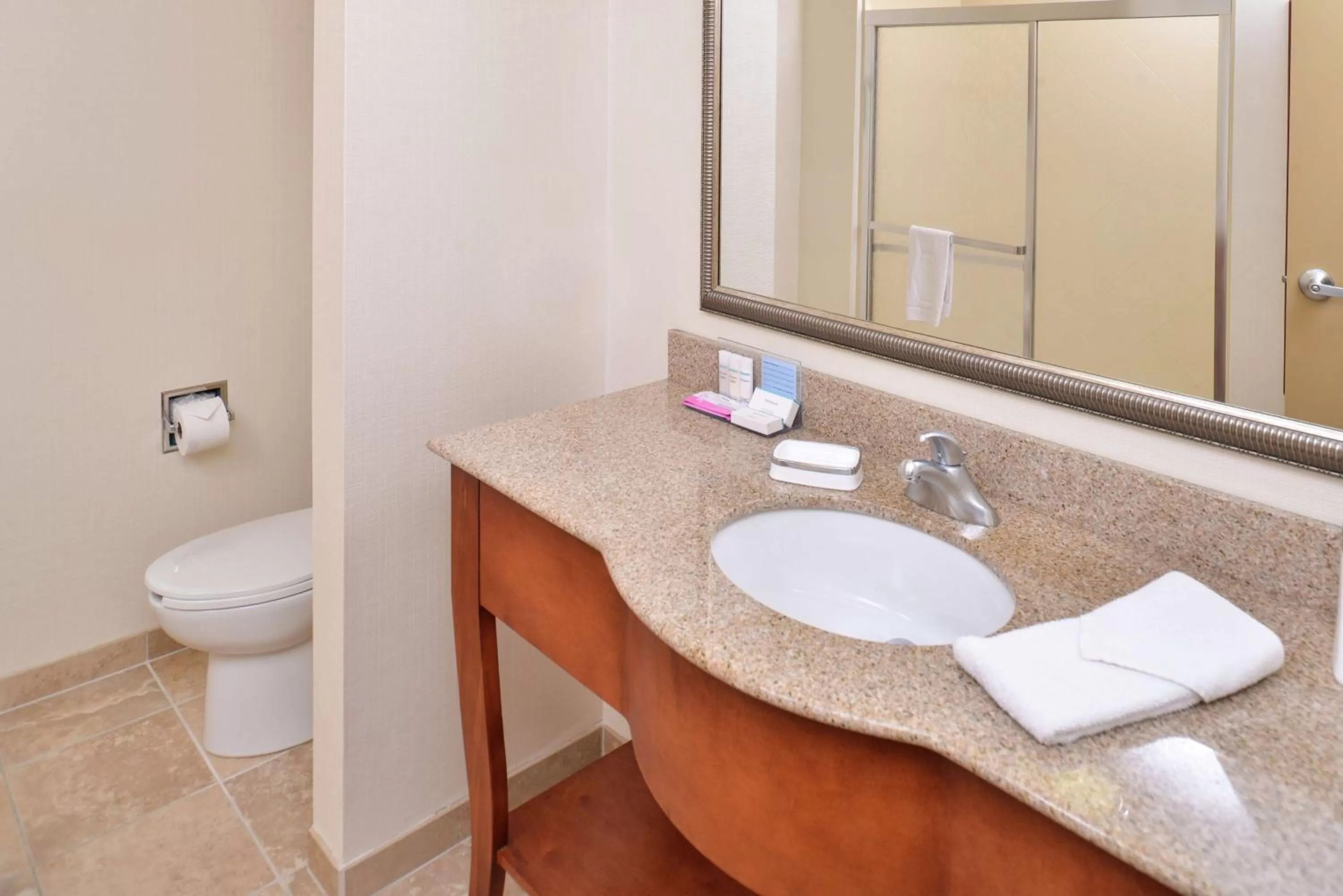 Bathroom in Hampton Inn Harrison