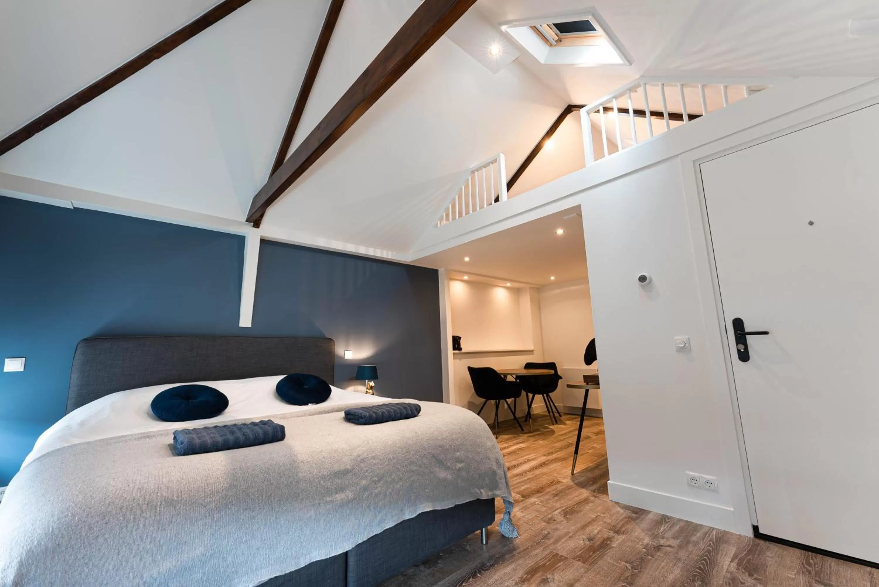 Bed in Familie Hotel & Apartments Alkmaar