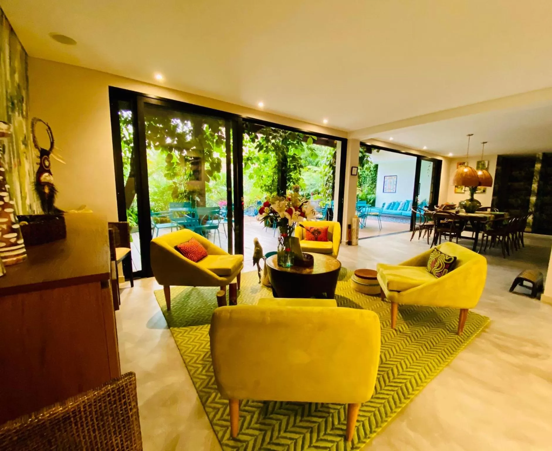 Living room in Patio del Mundo