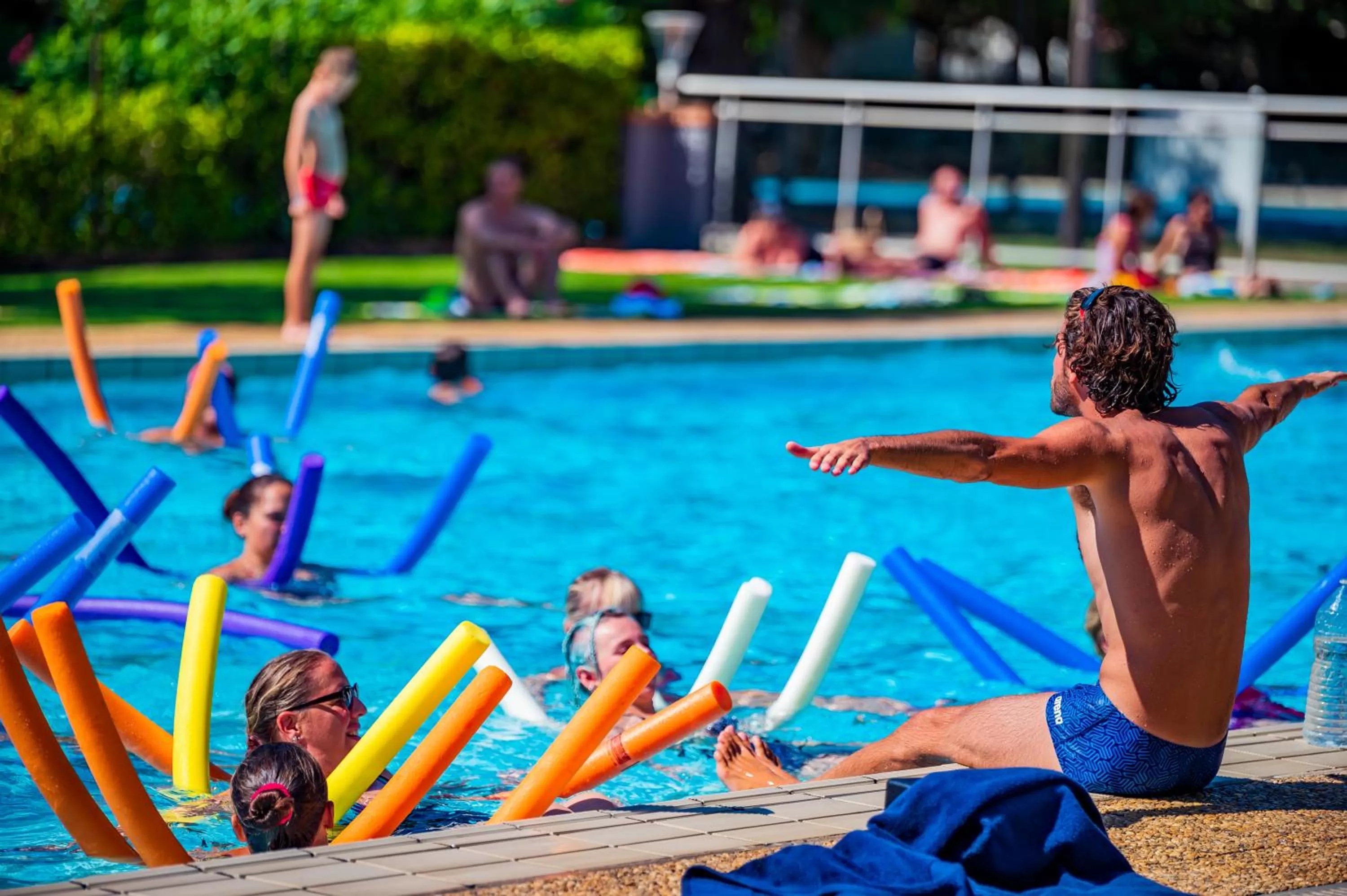 Swimming pool in Marina Hôtel Club