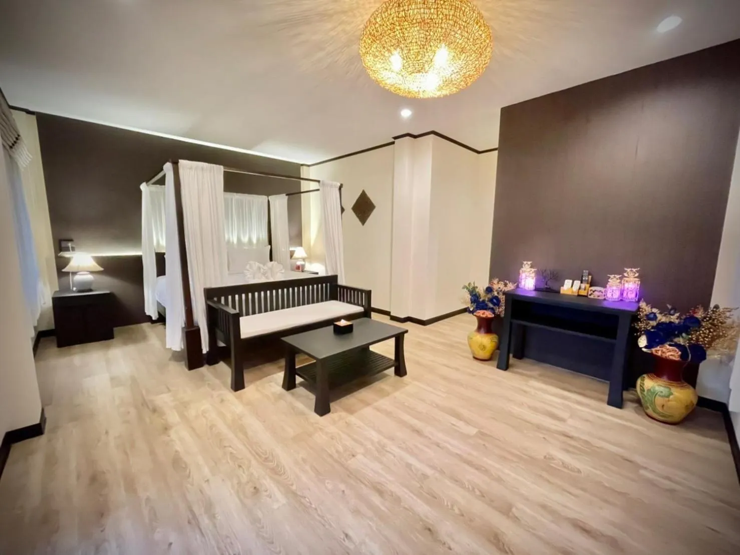 Bedroom in Na Mantra Resort