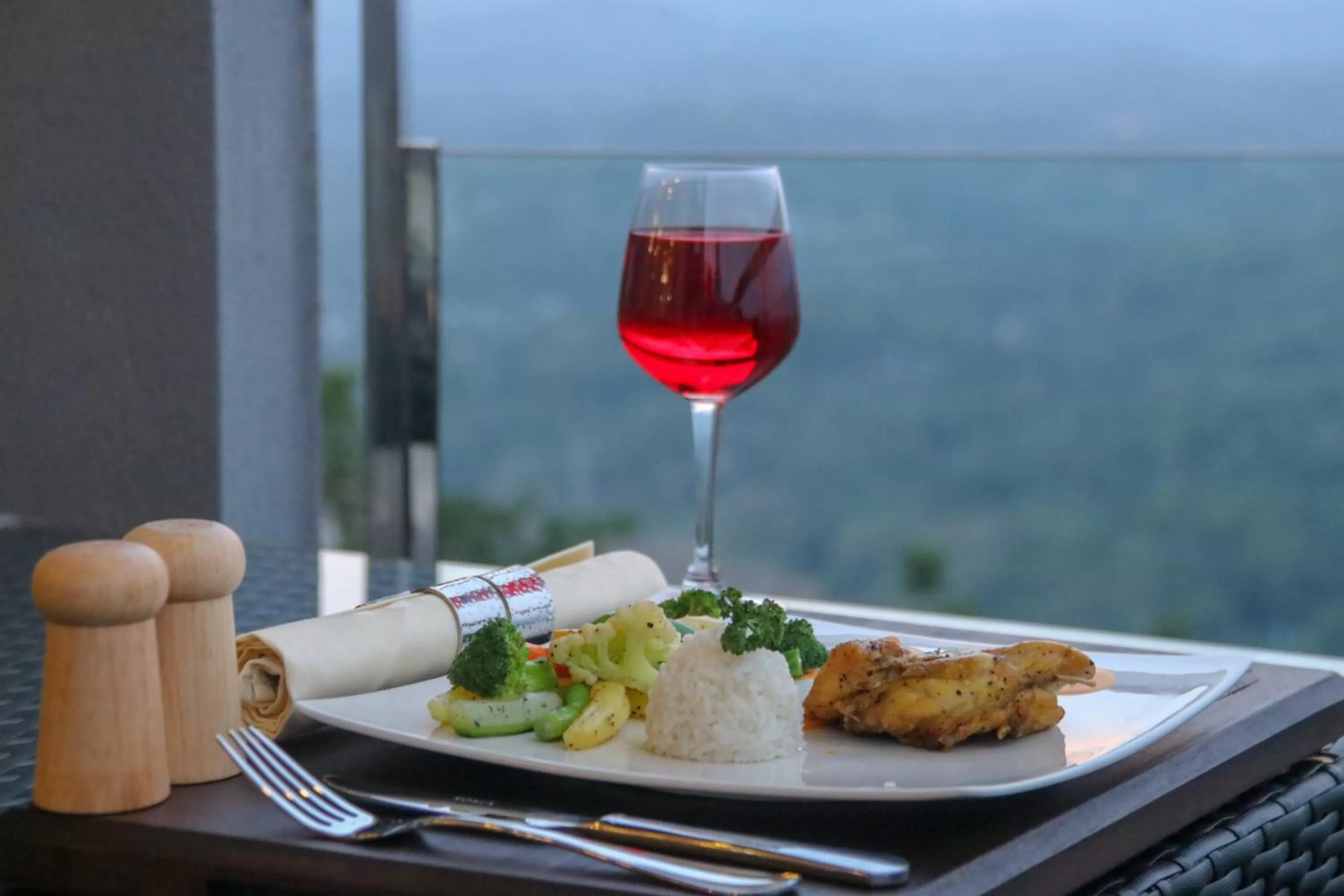 Breakfast in Mount Blue Kandy