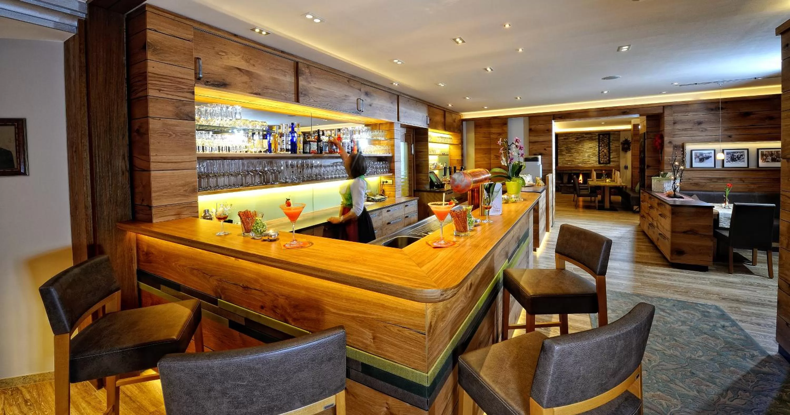 Restaurant/places to eat in Landhotel Talblick