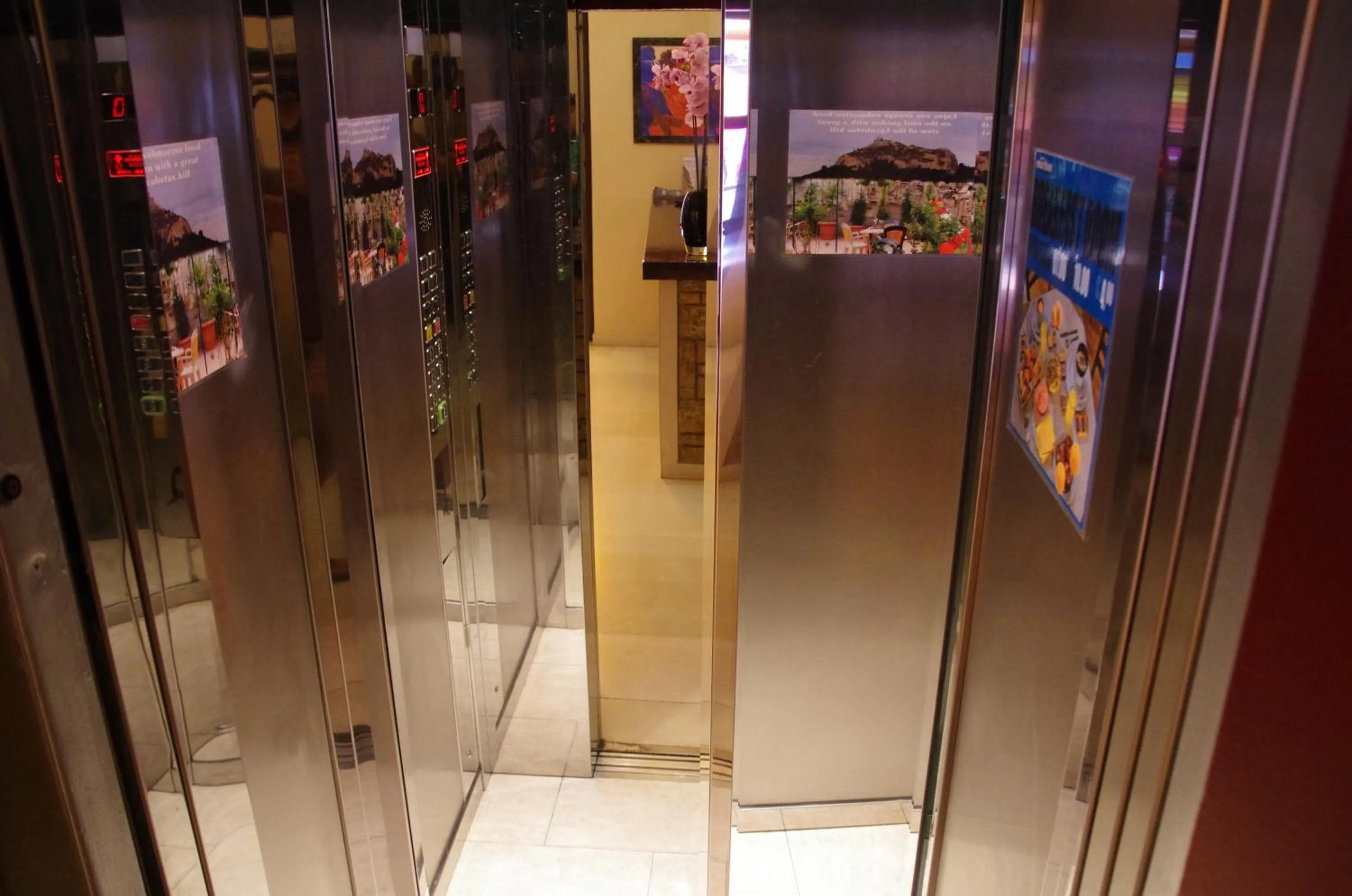 Decorative detail in Hotel Exarchion