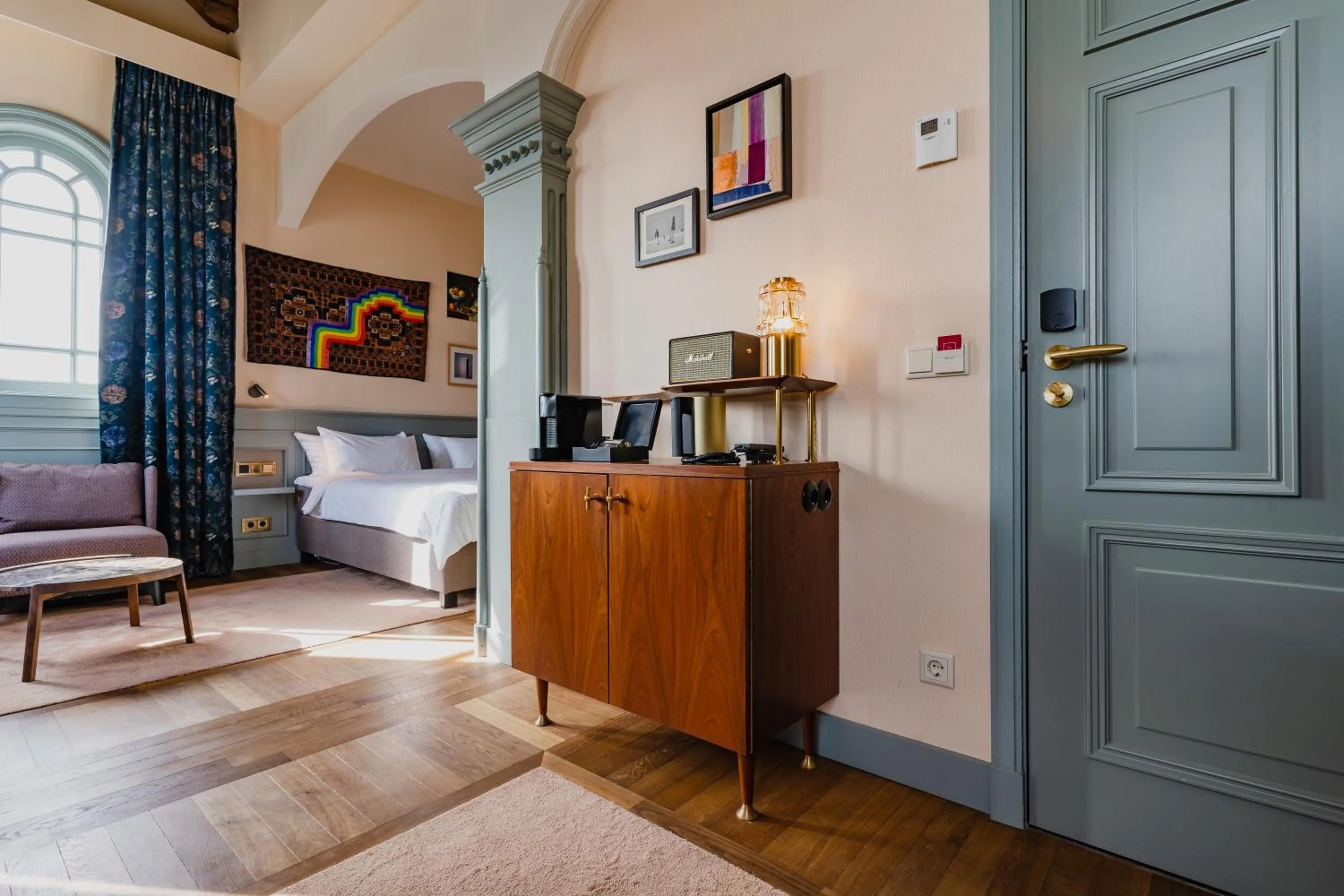 Bedroom, Bed in Hotel Mercier