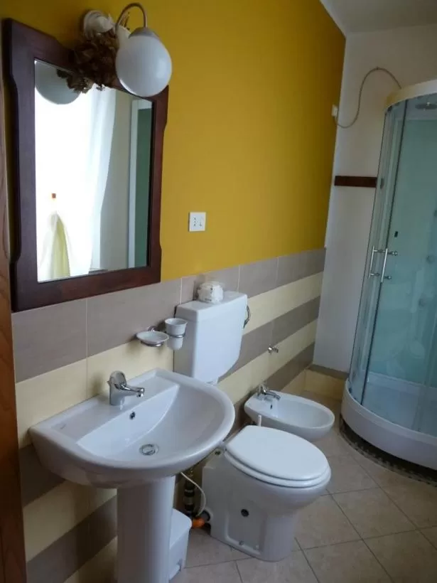 Bathroom in B&B A Casa di Mael