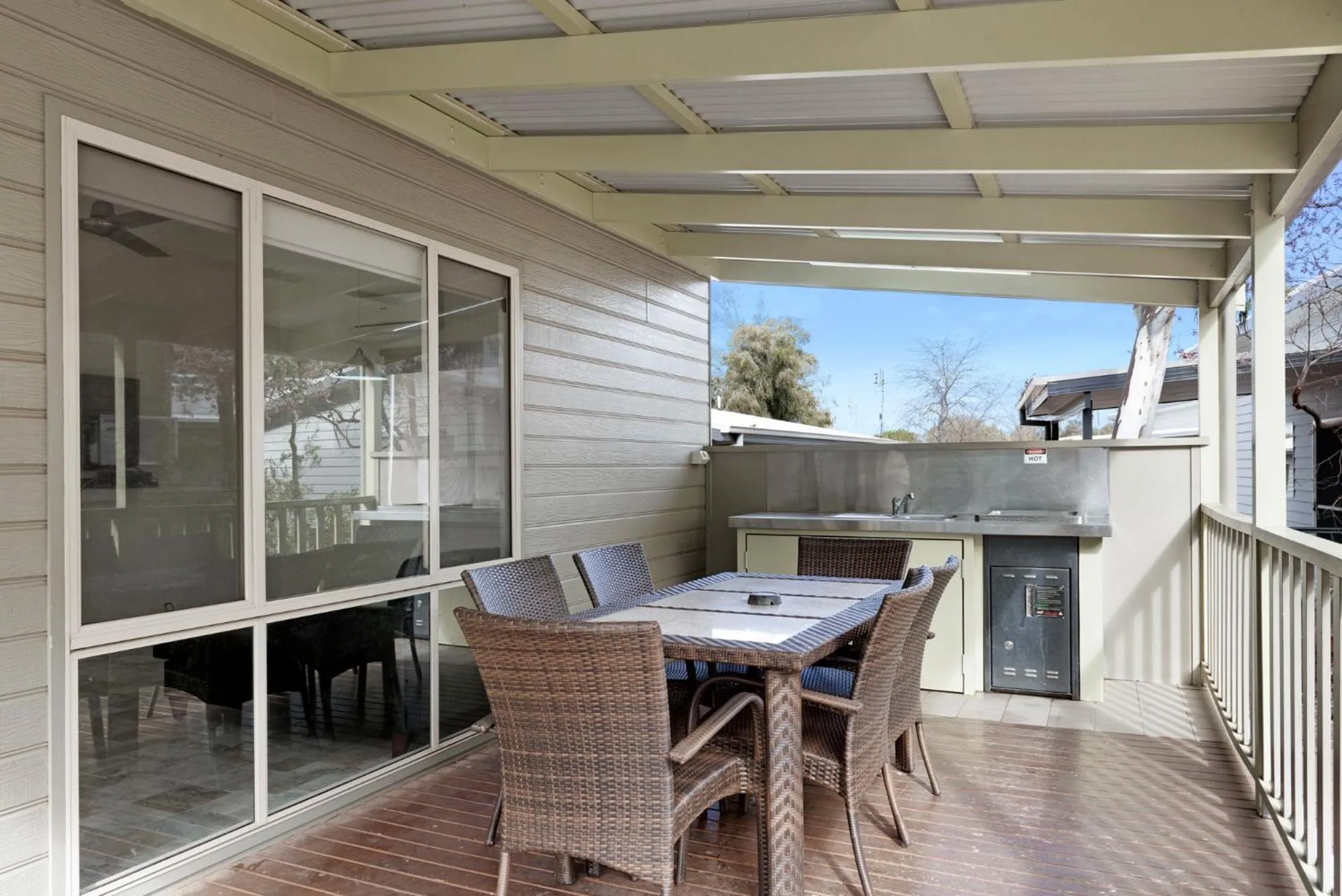 Balcony/Terrace in Discovery Parks - Dubbo