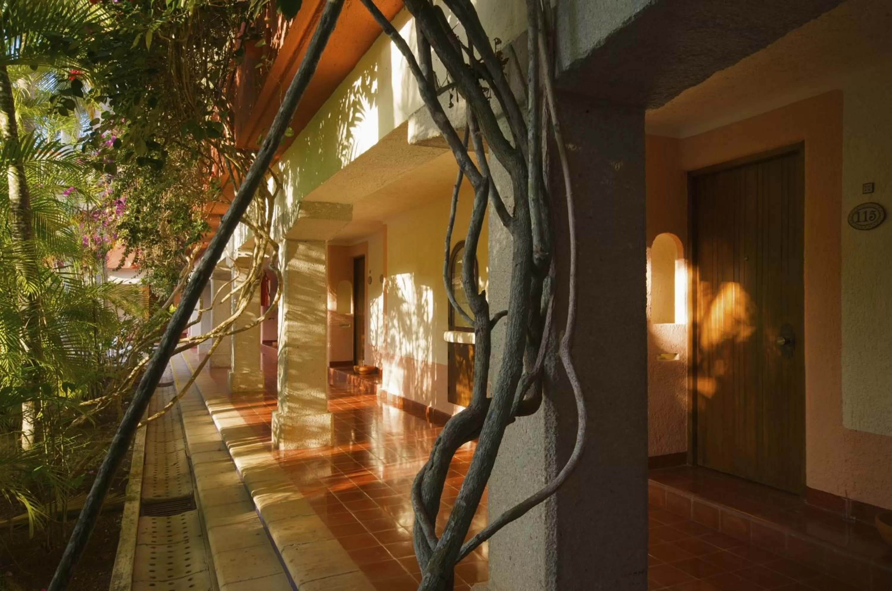 Patio in Villas Arqueologicas Chichen Itza