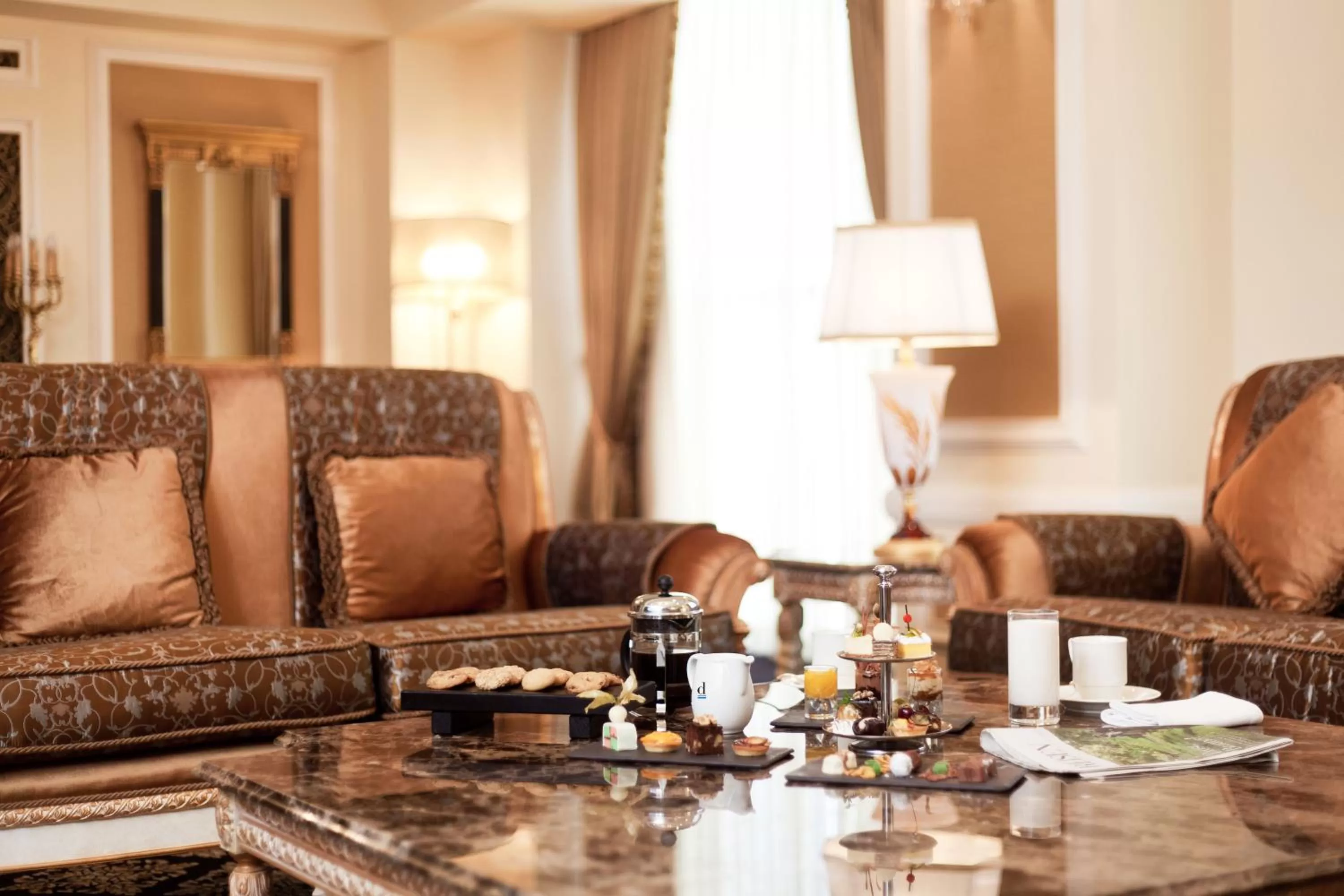 Food and drinks in Divan Erbil Hotel