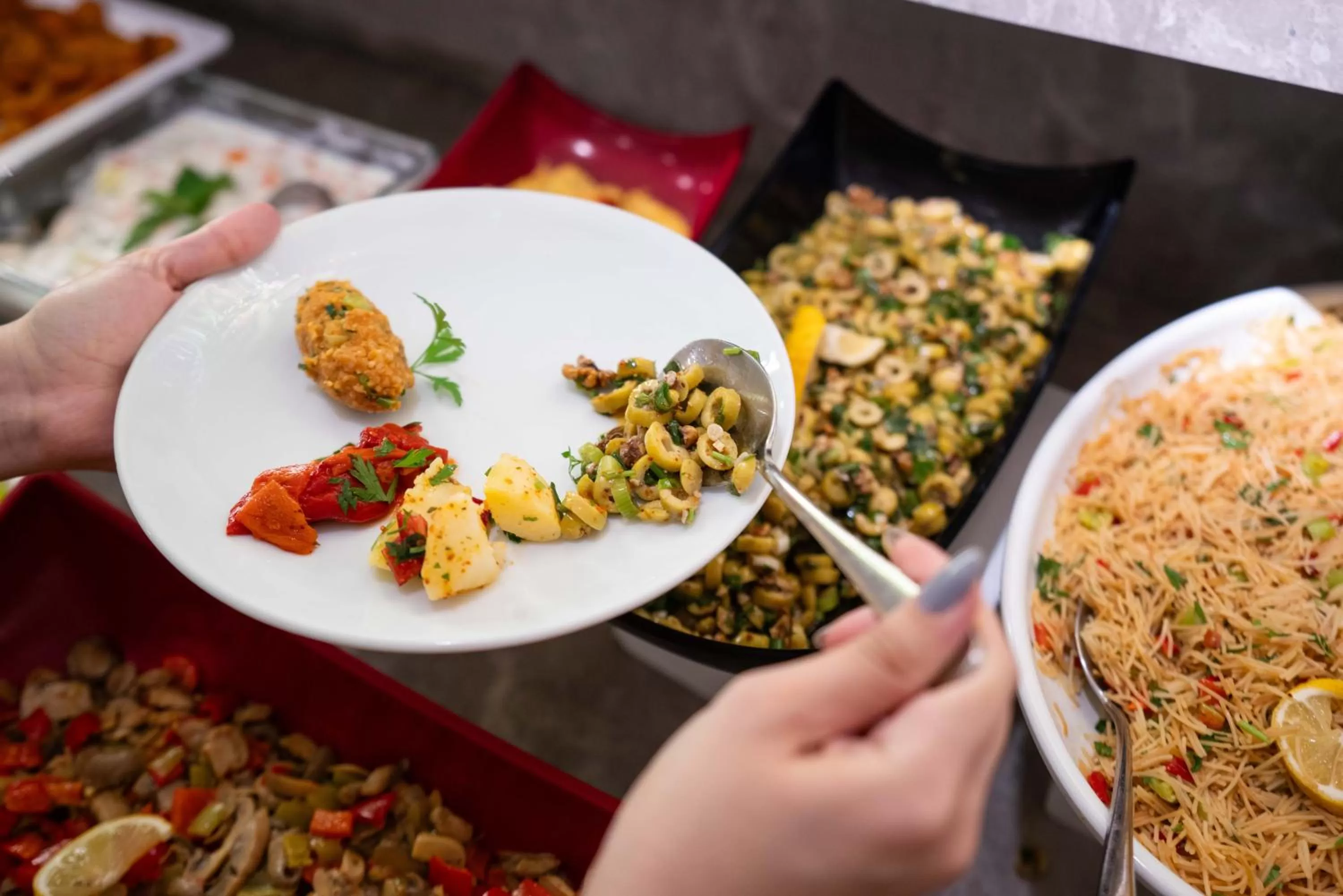 Buffet breakfast in Four Sides Taksim Lion Hotel&Spa