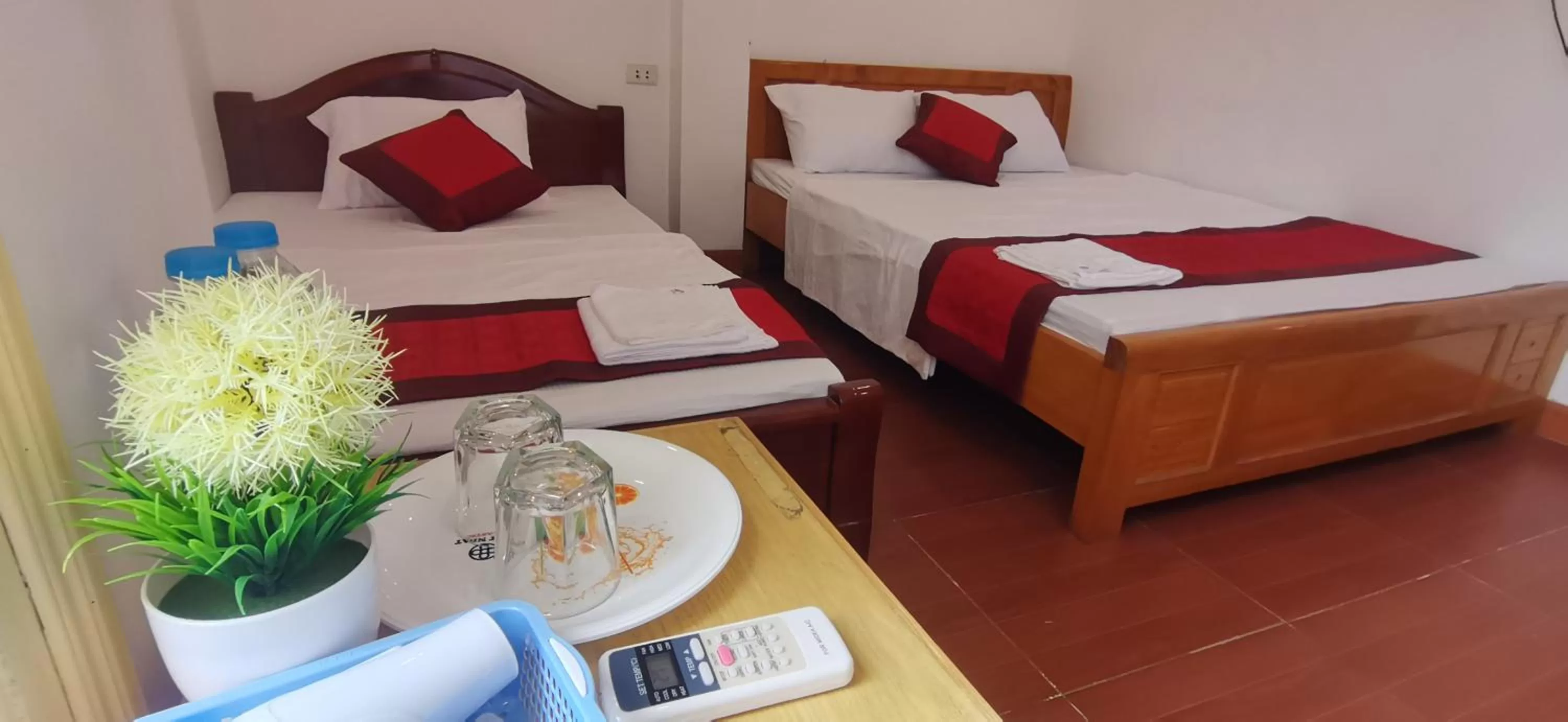 Bedroom, Bed in Thanh Hương 99 Hotel - Nội Bài