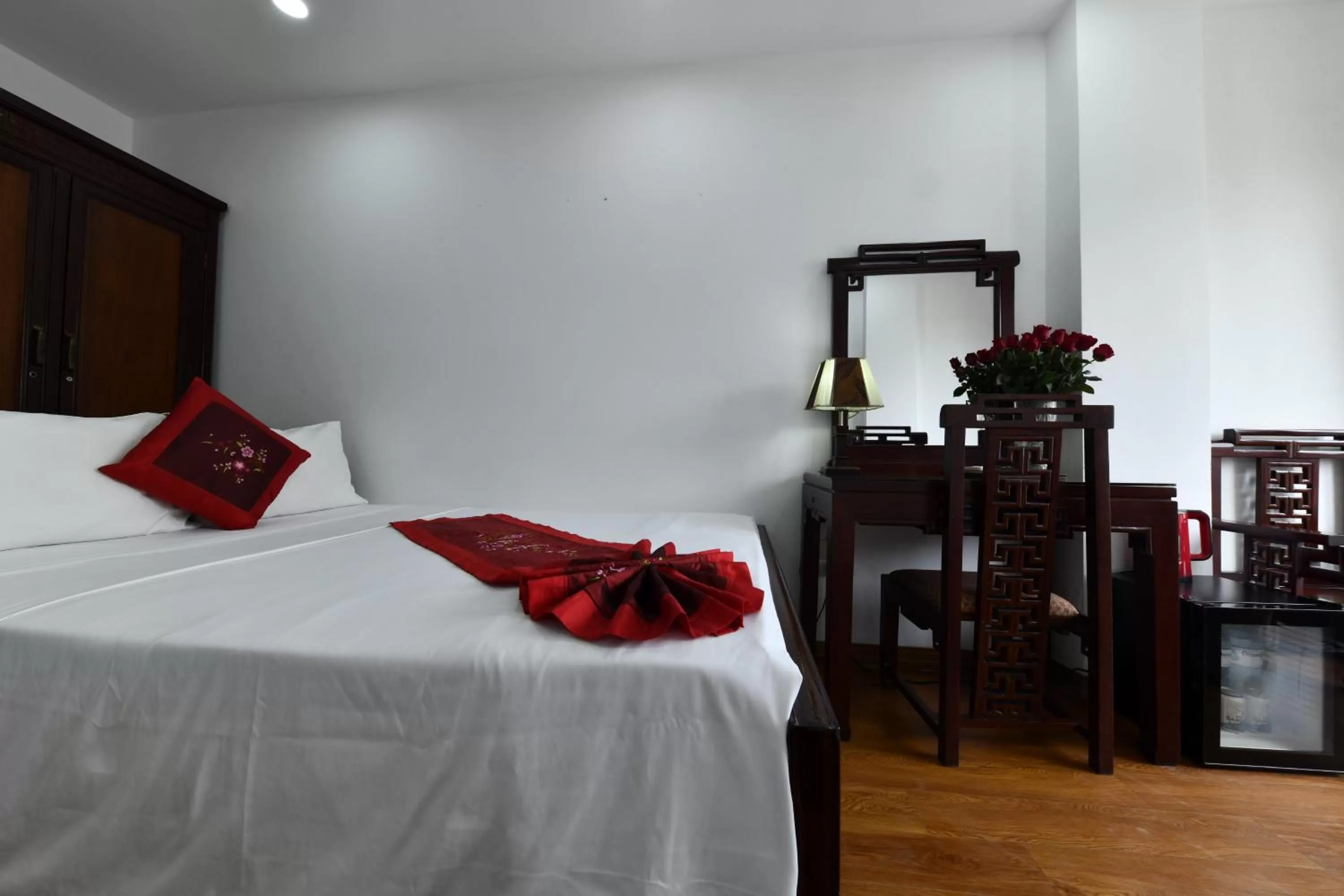 Bed in Phoenix Legend Hotel Hanoi