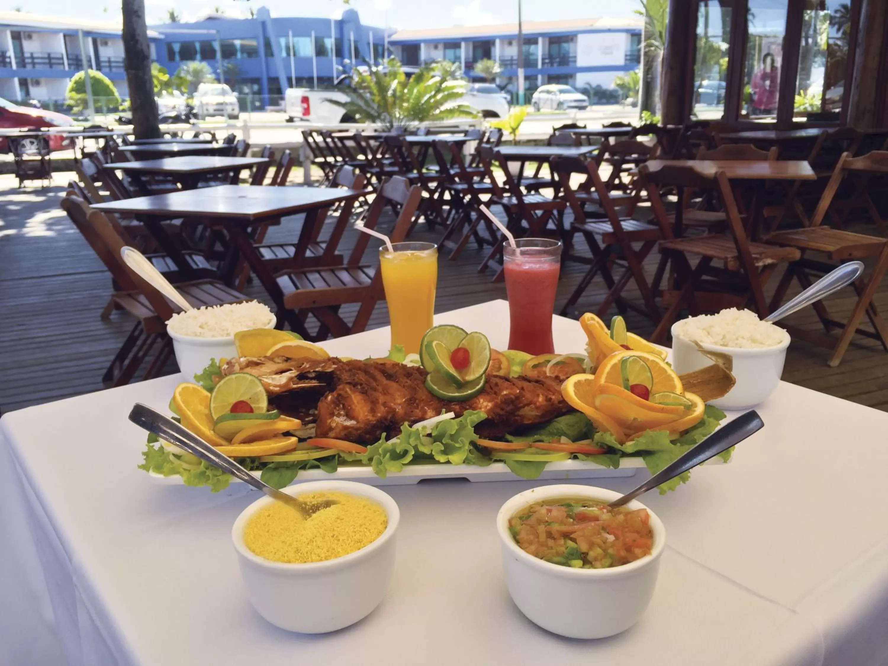 Lunch in Sueds Plaza