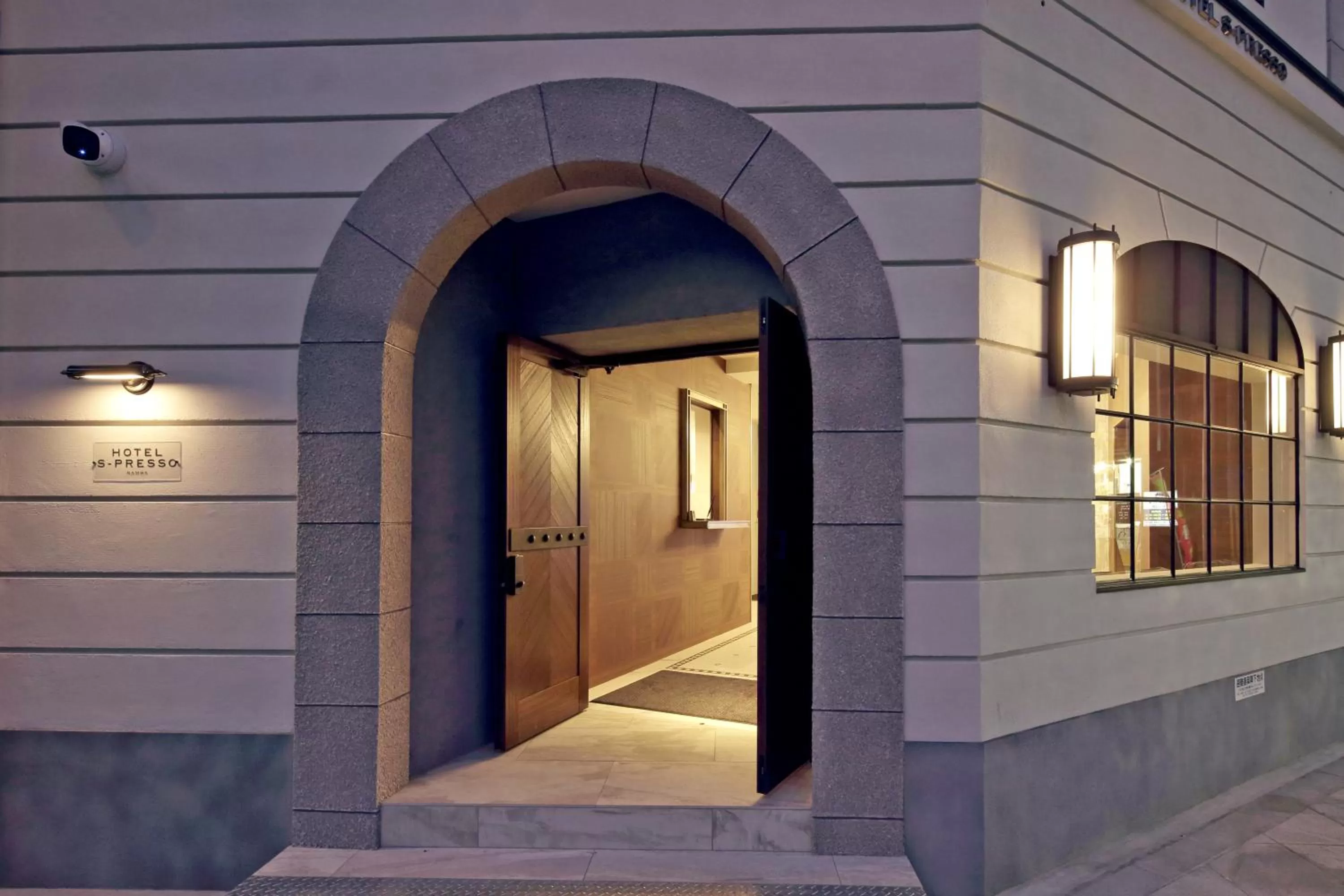 Facade/entrance in Hotel S-Presso Namba
