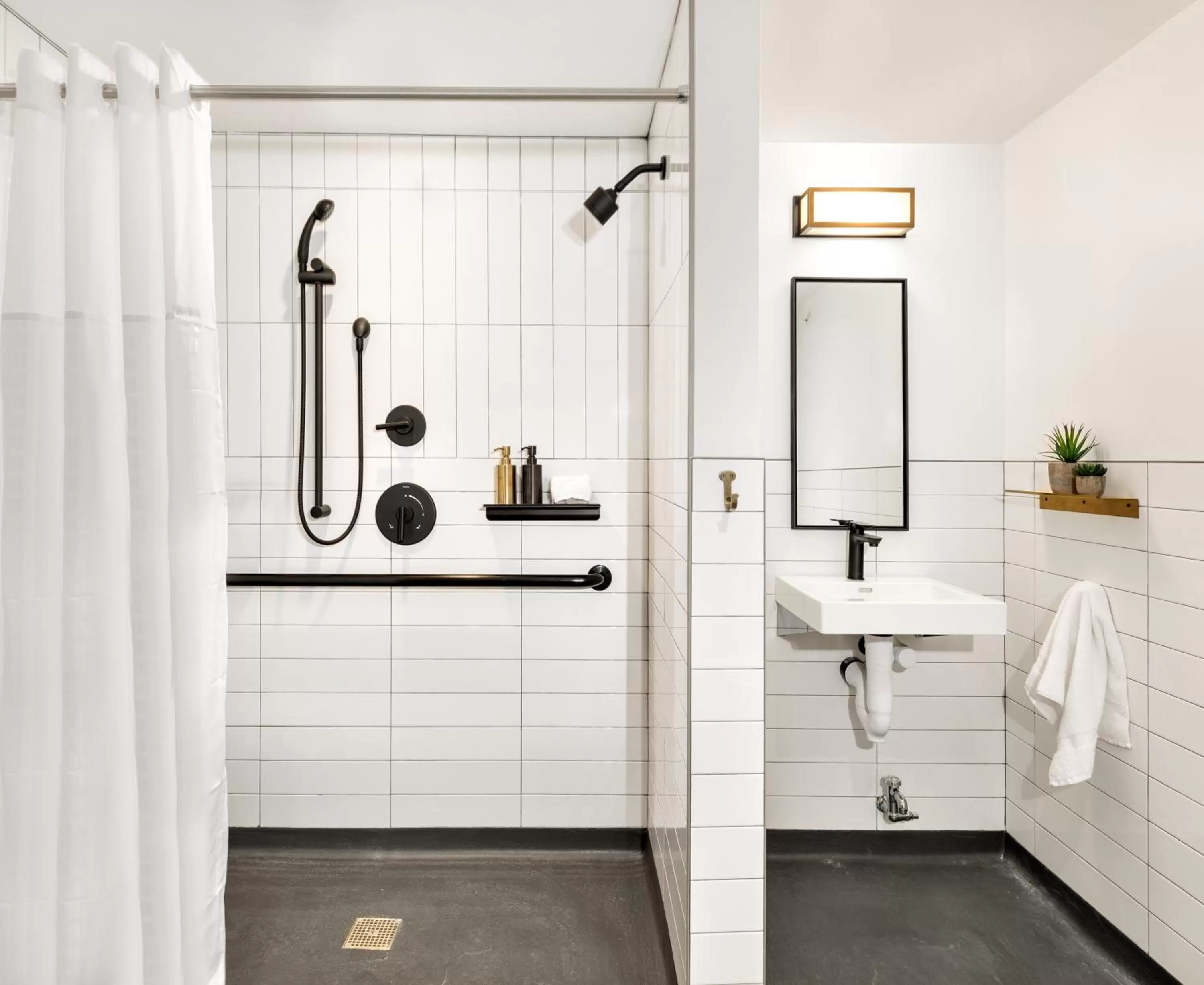 Bathroom in The Revolution Hotel