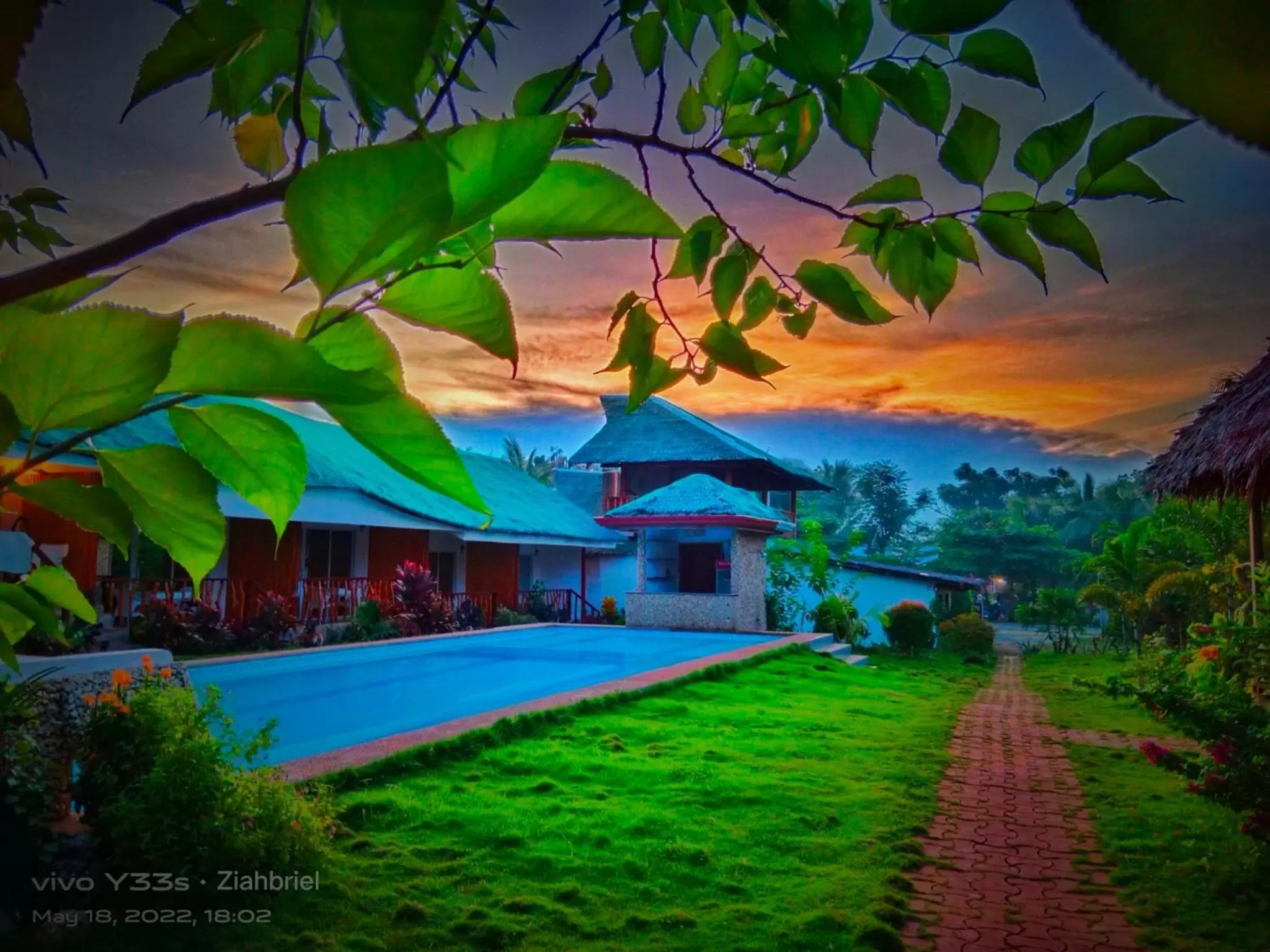 Garden in Becano Restobar and Resort