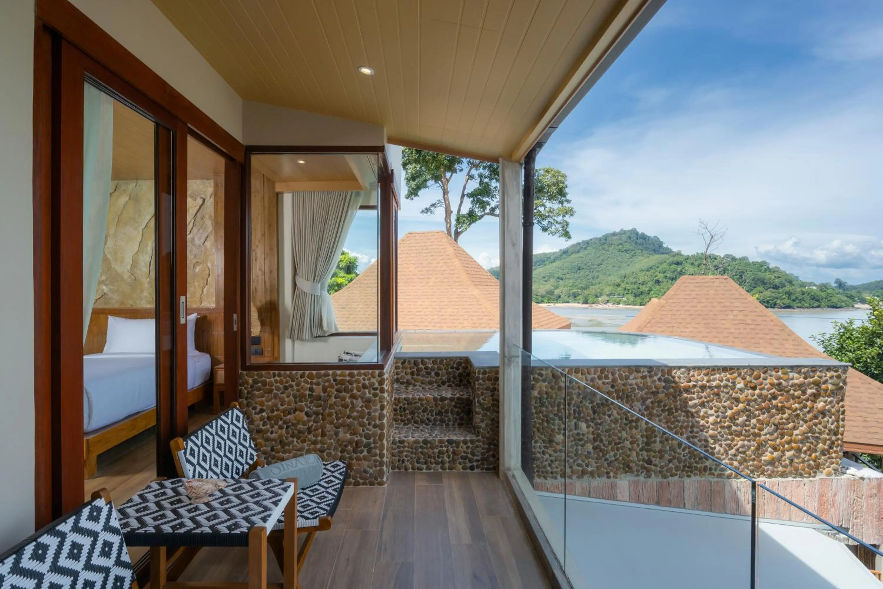 Balcony/Terrace in SINAE Phuket Luxury Hotel