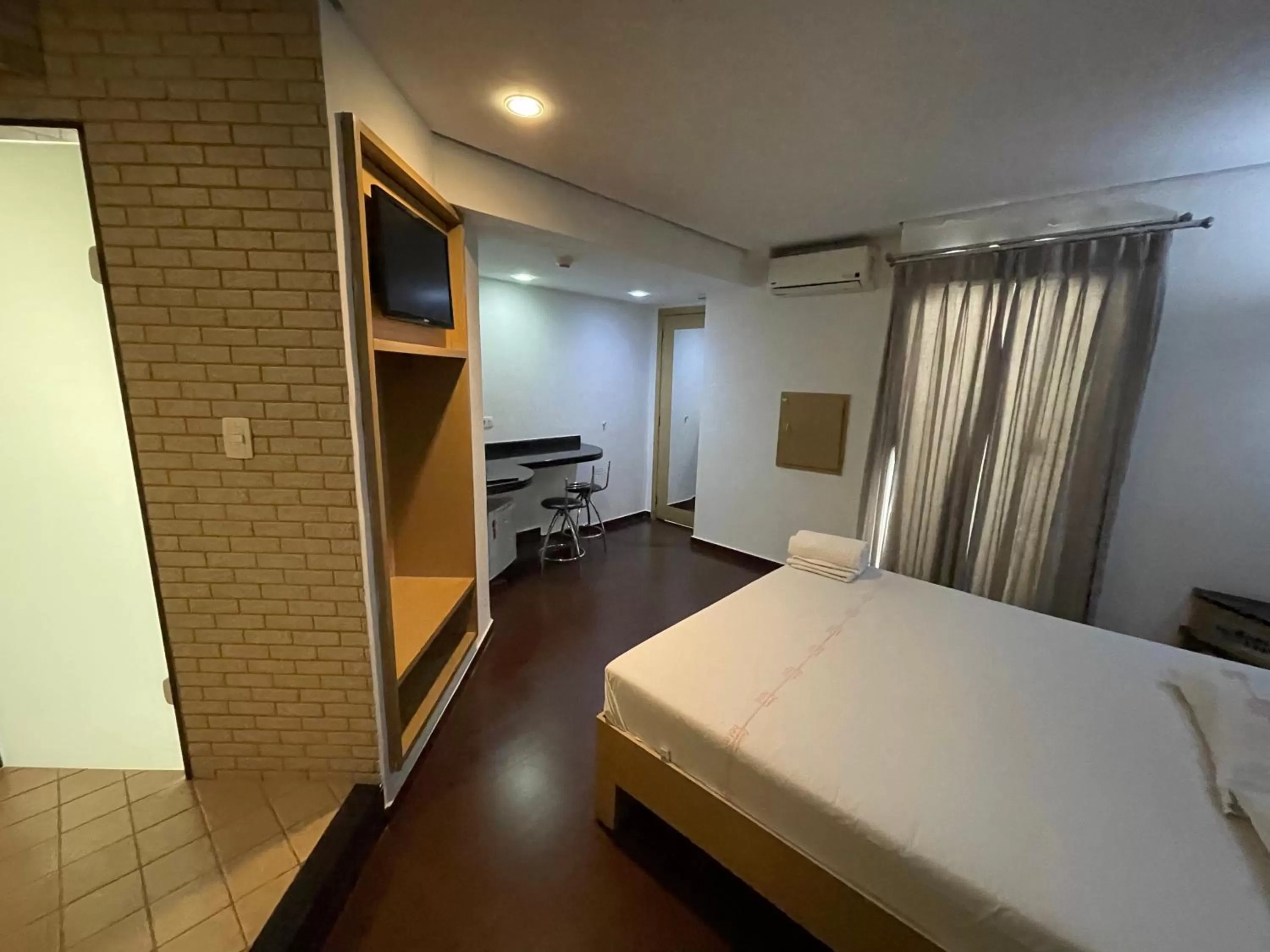 Bed in Calandre Hotel