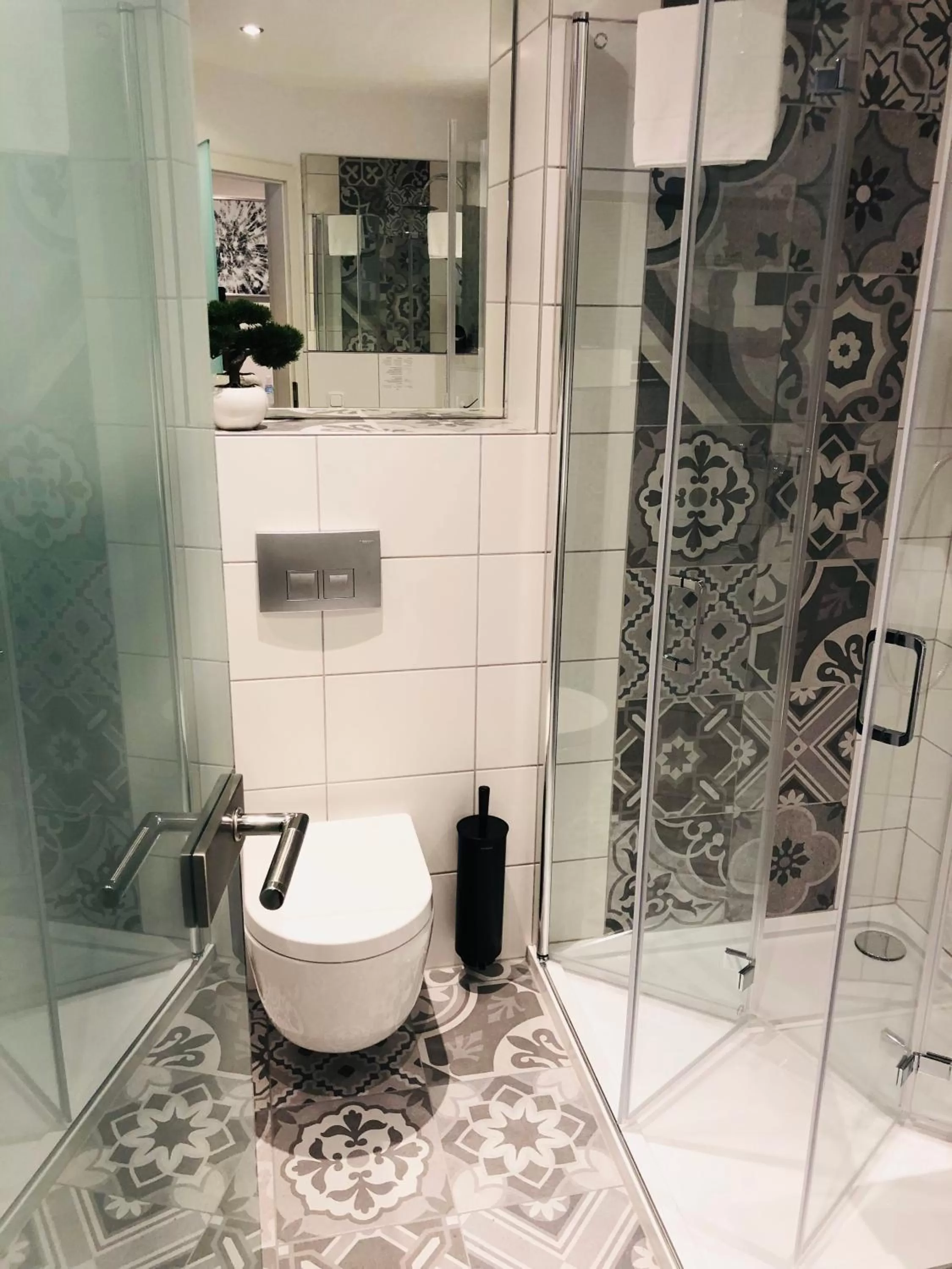 Shower in Hotel am Schloss