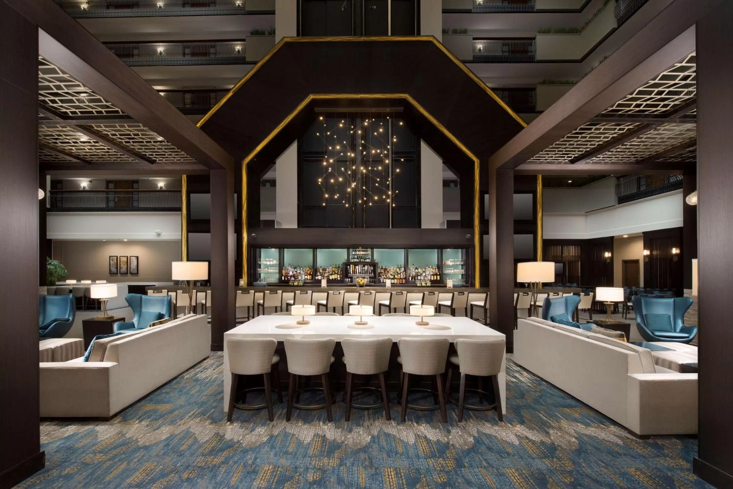 Lobby or reception in Embassy Suites by Hilton Columbus