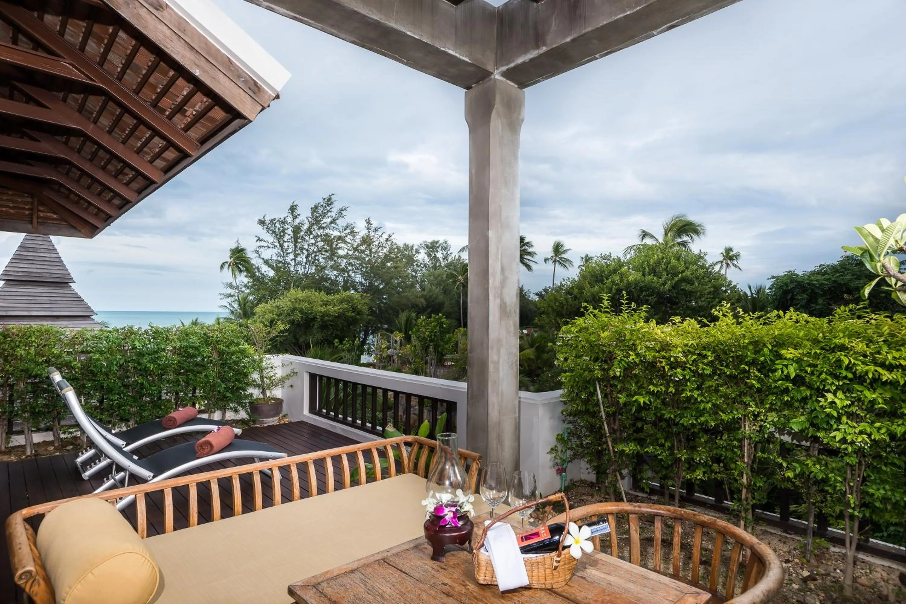 Balcony/Terrace in Royal Muang Samui Villas