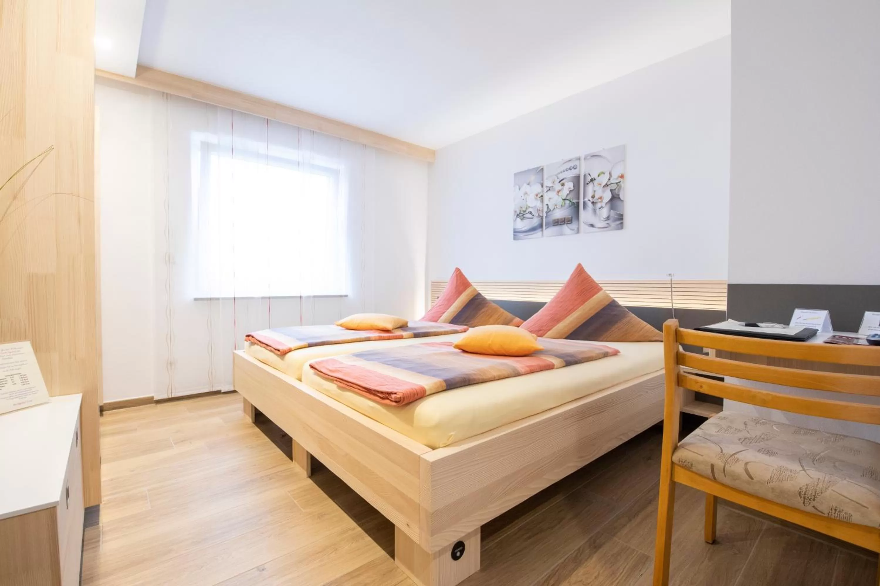 Bed in Hotel Garni Jägerhof