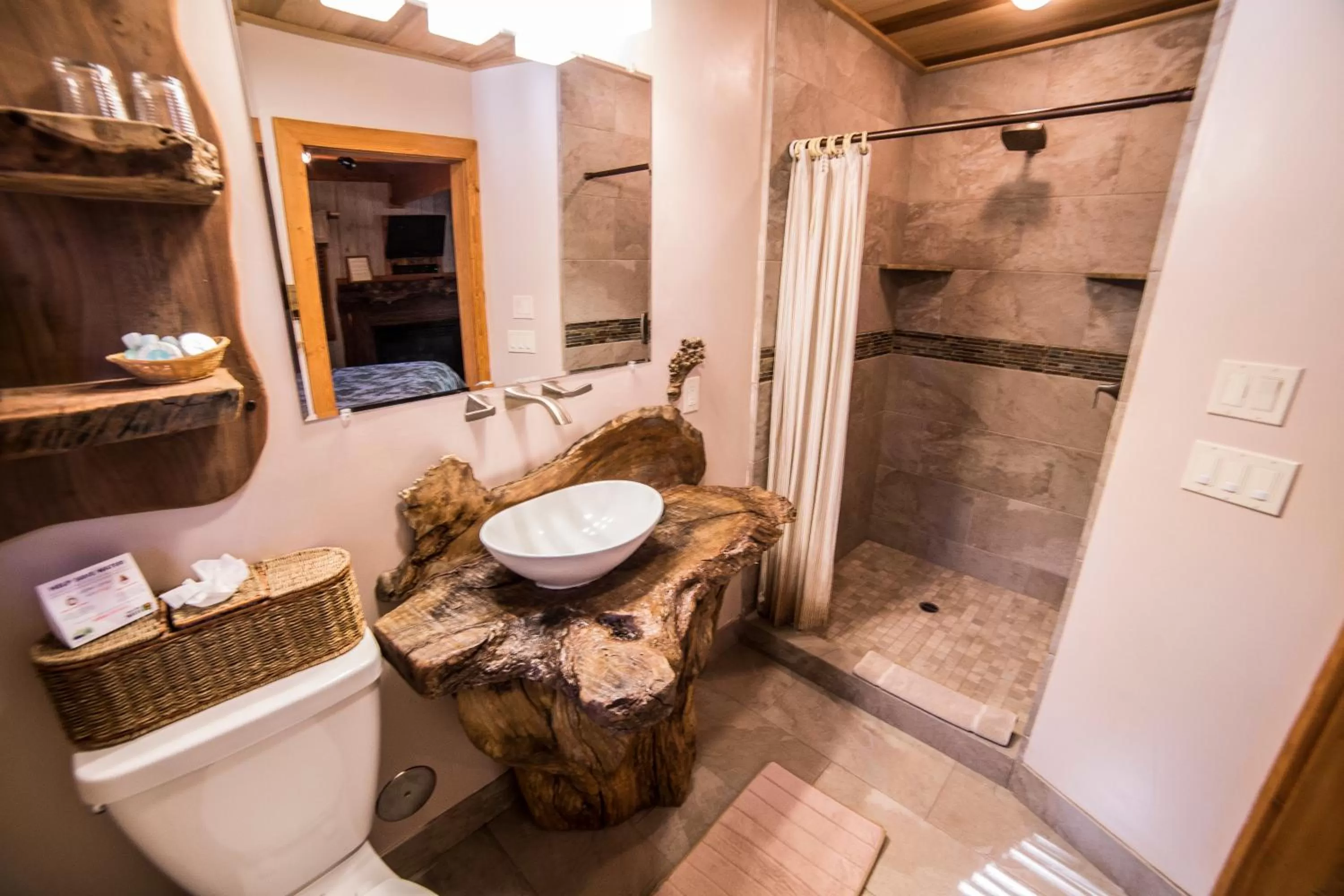 Bathroom in Cottage Inn At Lake Tahoe