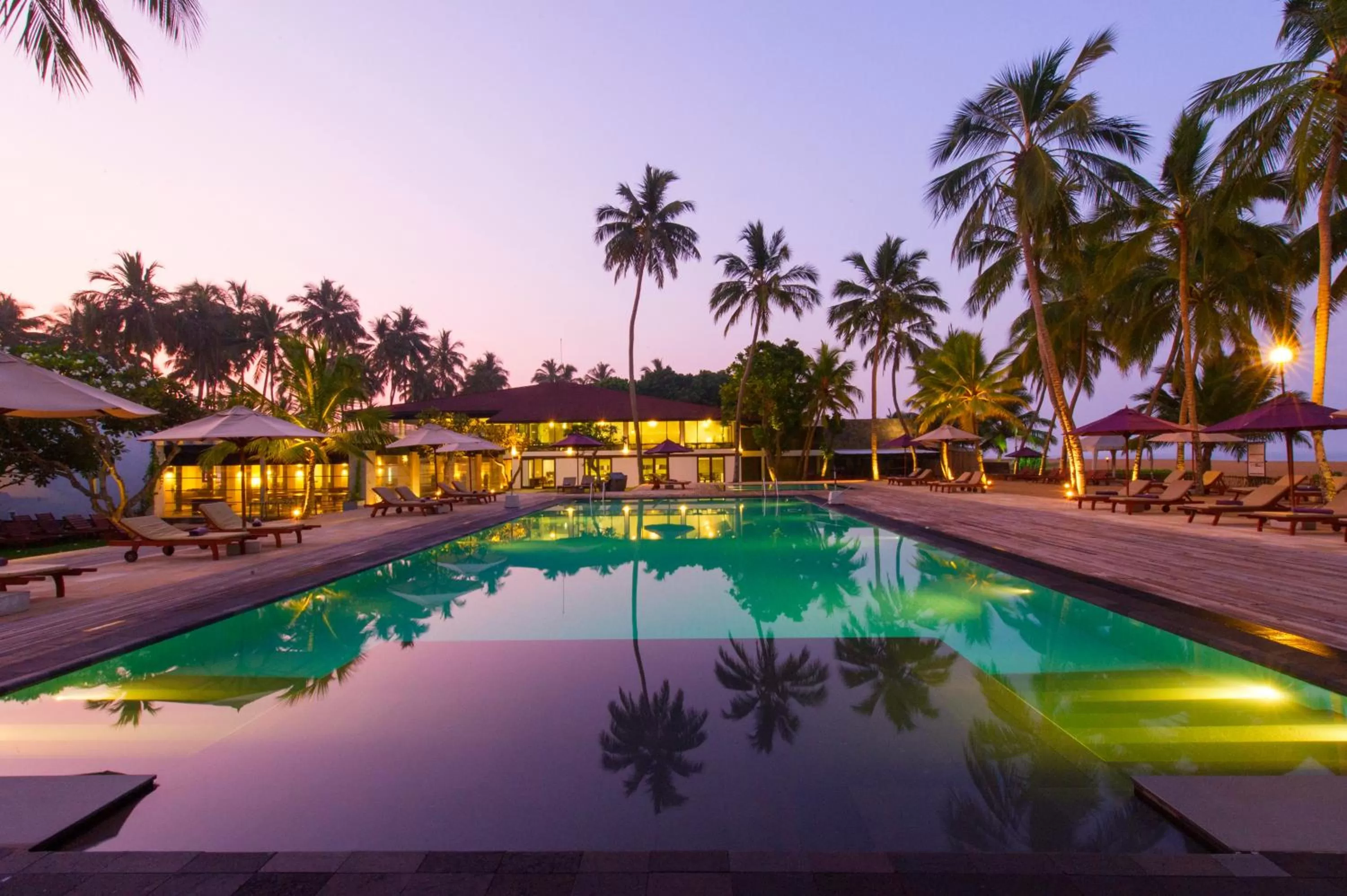 Swimming pool in Avani Kalutara Resort