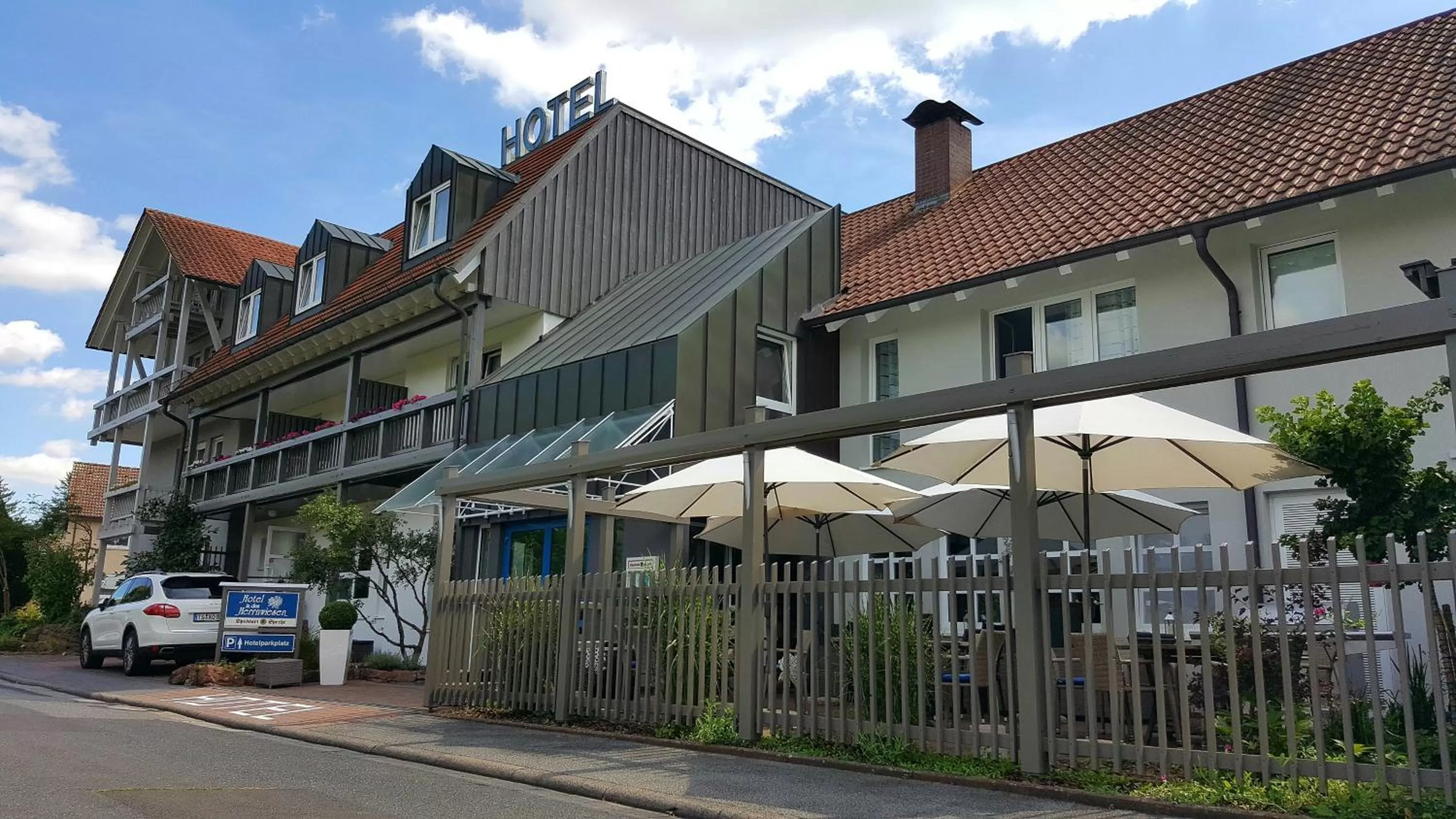 Property building in Hotel in den Herrnwiesen