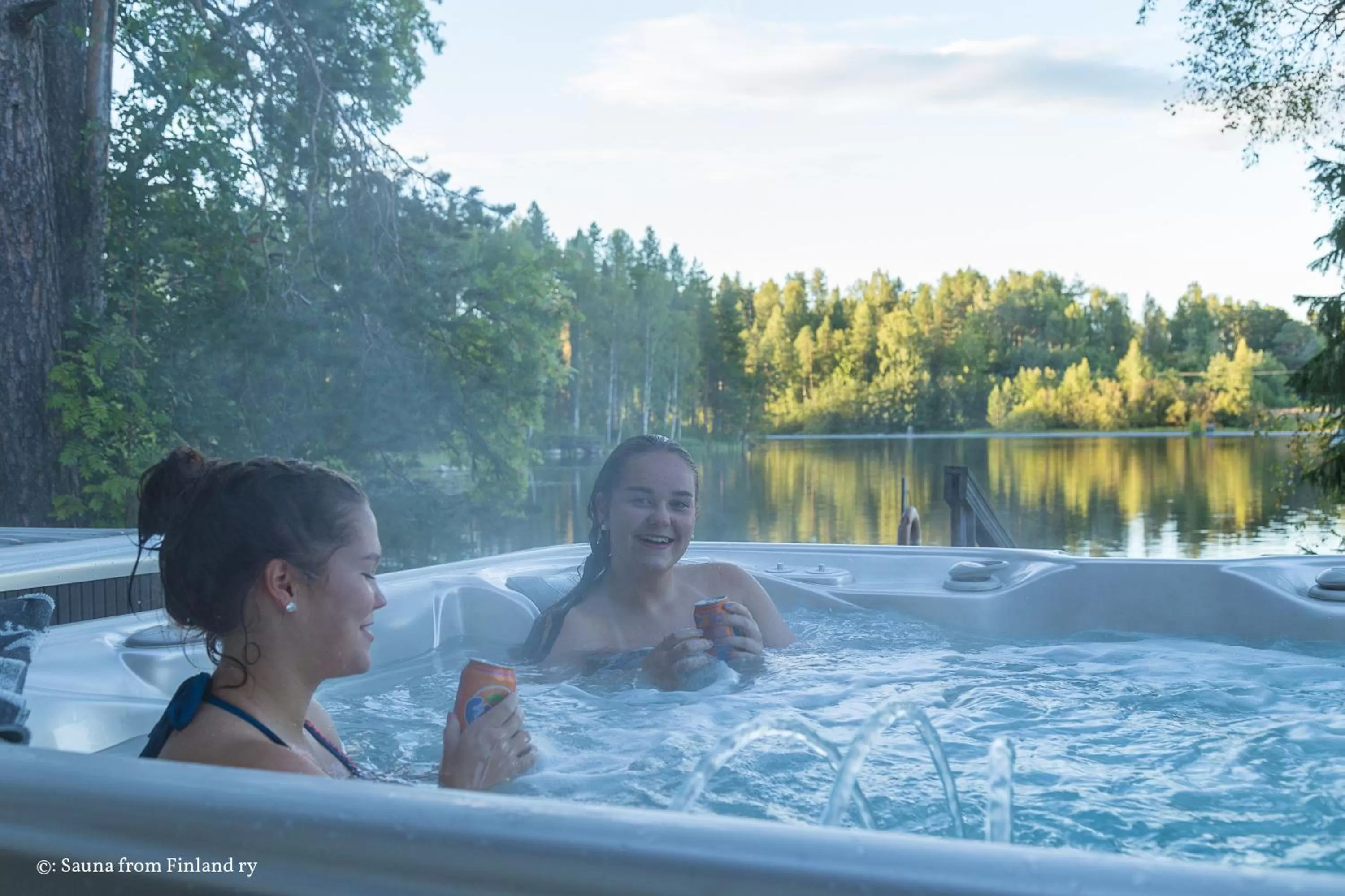 Hot Tub in Varjola Holiday Center