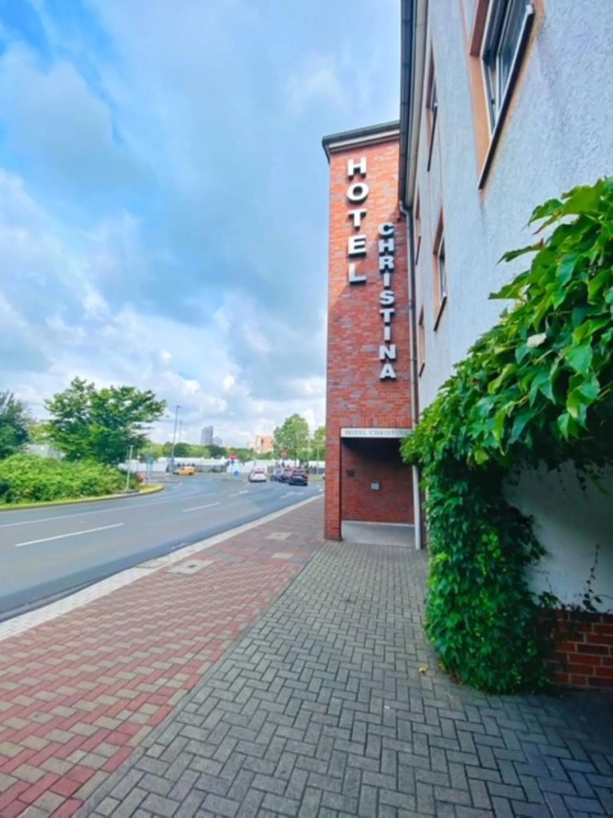 Property building in Hotel Christina