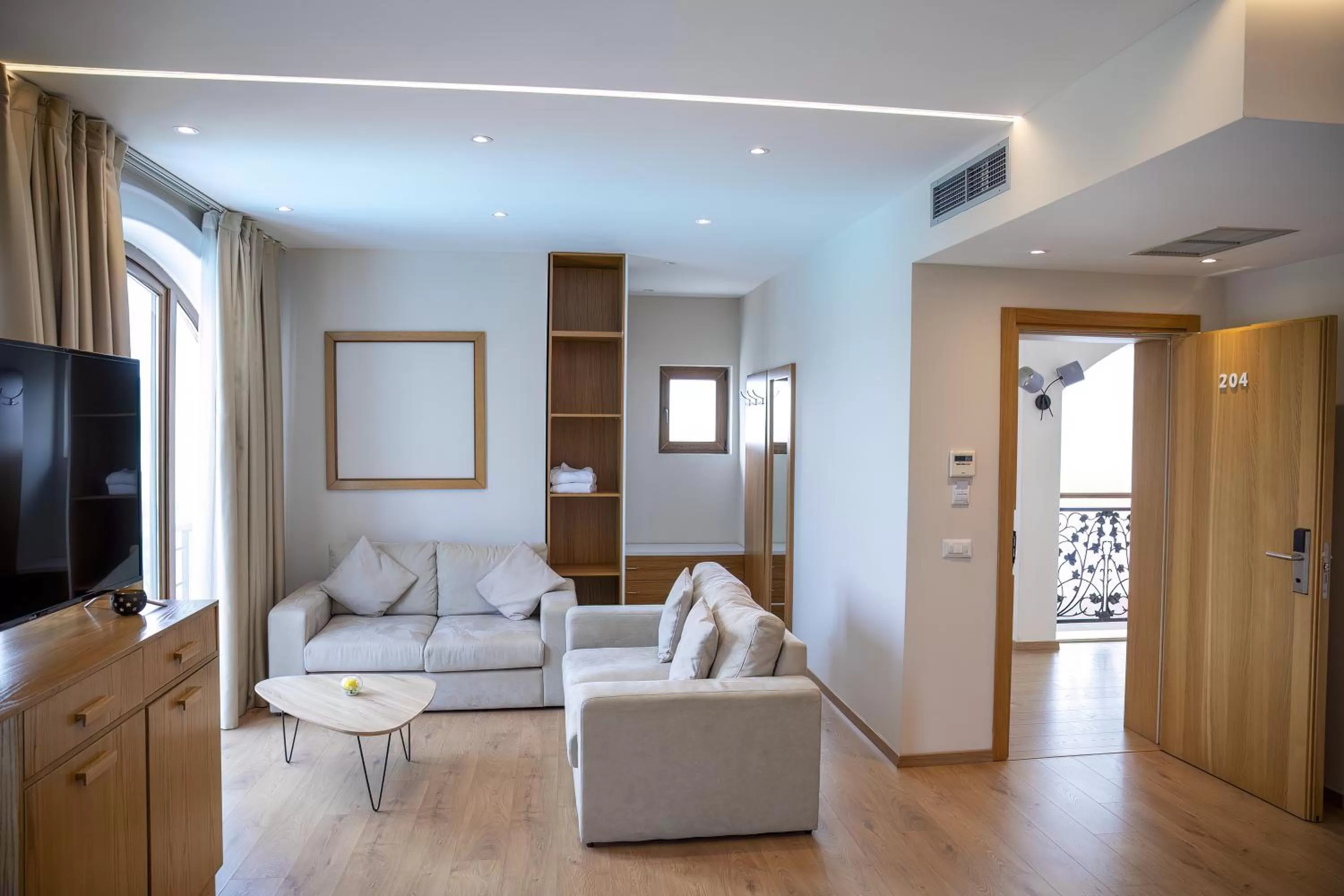 Seating area in Vinea Resort