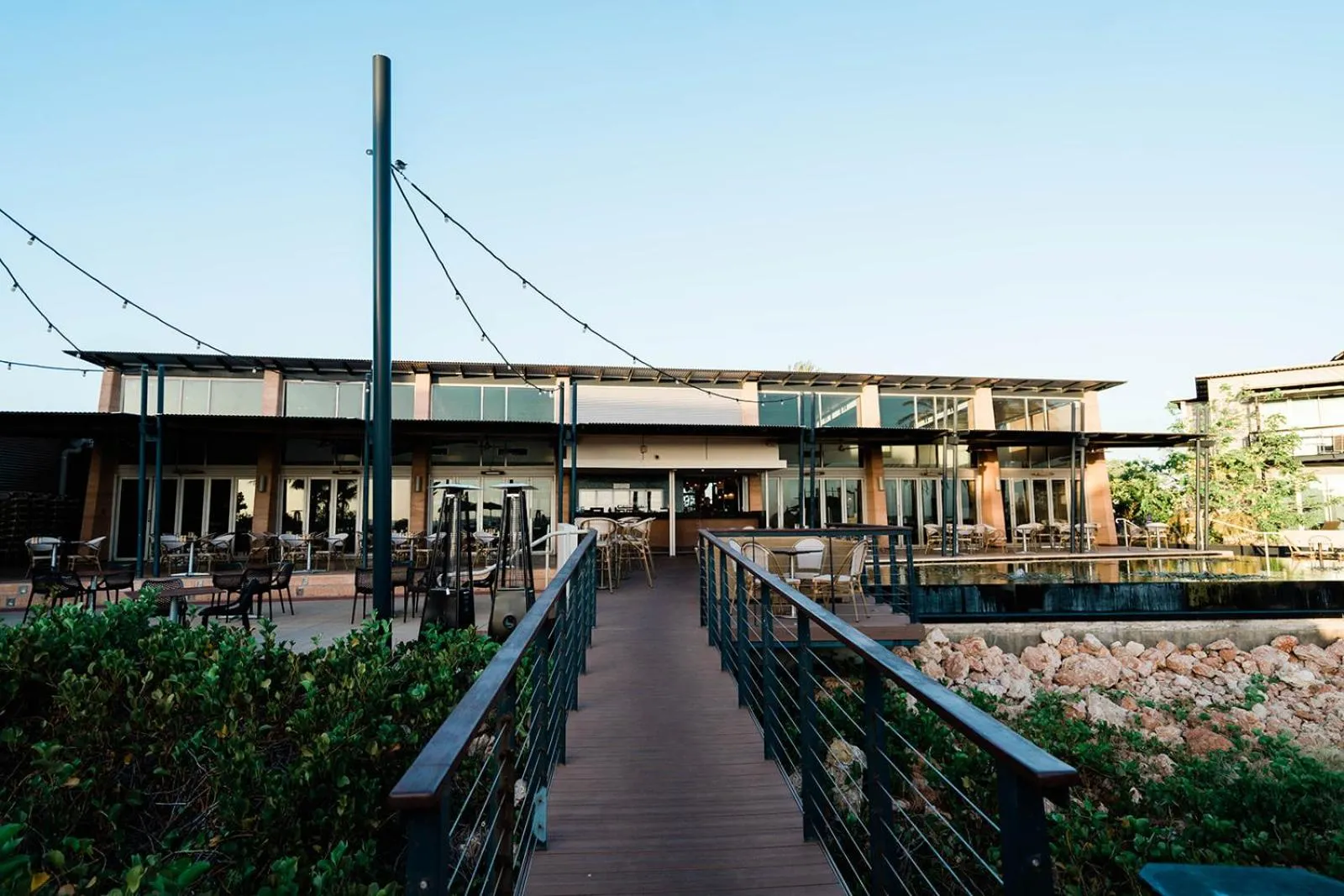 Property building in Mantarays Ningaloo Beach Resort