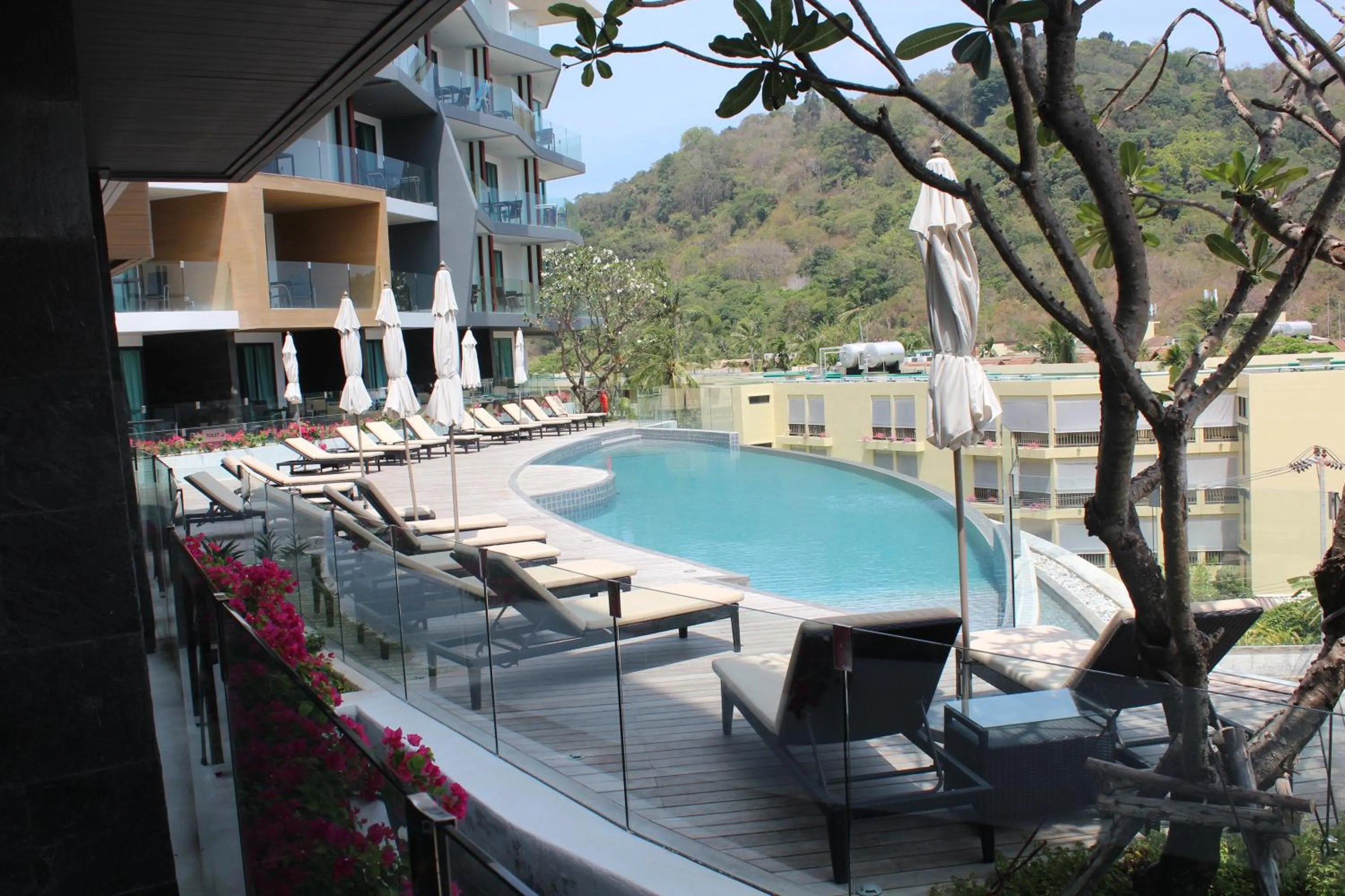 Balcony/Terrace, Pool View in Lets Phuket Twin Sands Resort & Spa-SHA Extra Plus