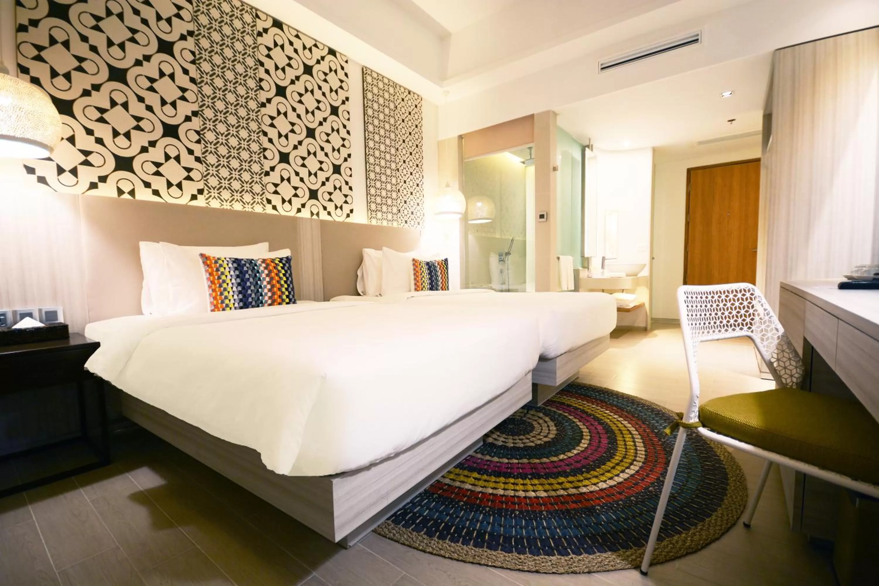 Bed in Hue Hotels and Resorts Puerto Princesa Managed by HII
