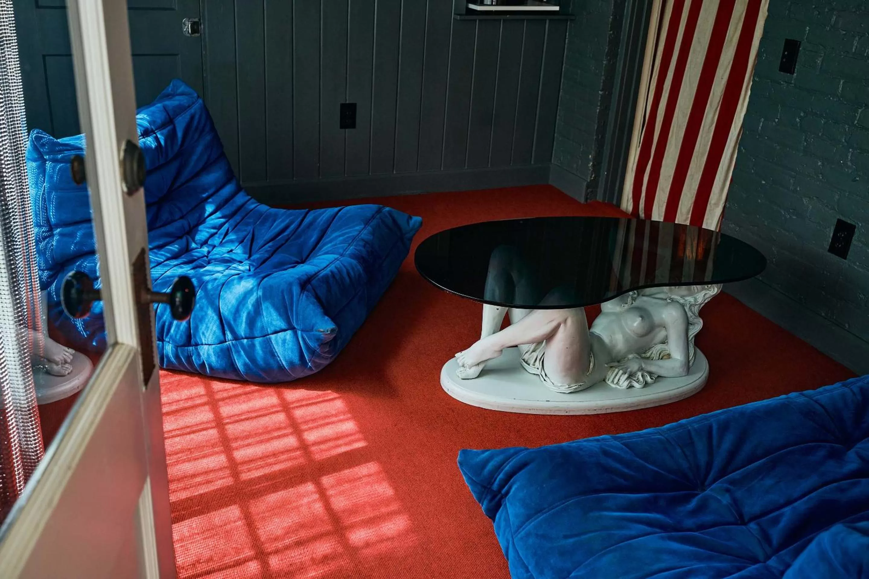 Seating area in Hotel Saint Cecilia