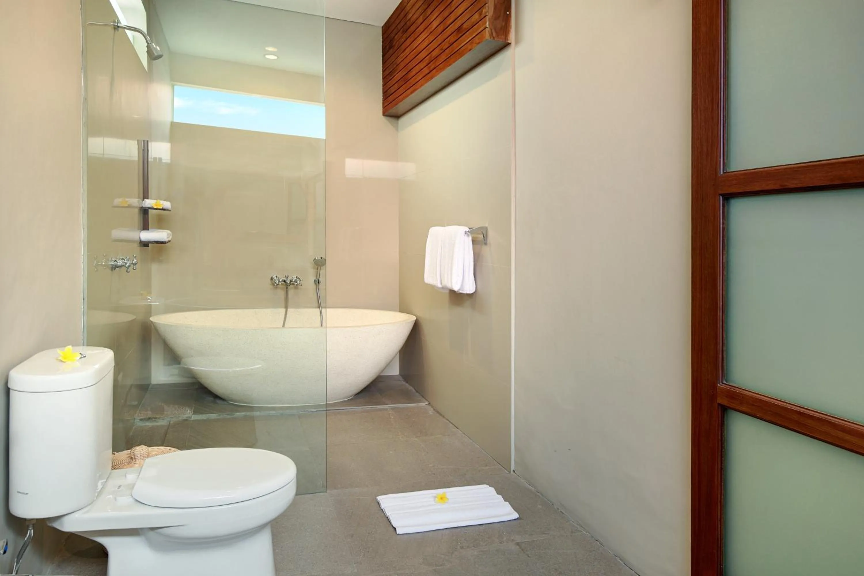 Bathroom in Sativa Villas Ubud with Private Pool