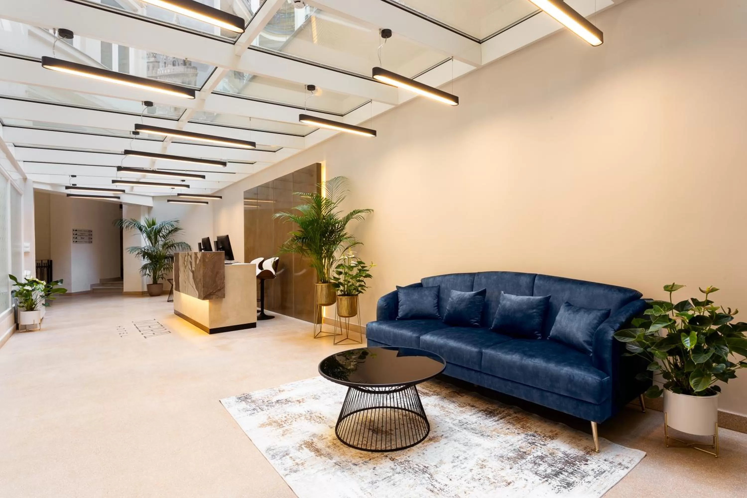 Lobby or reception in Mera Hotel